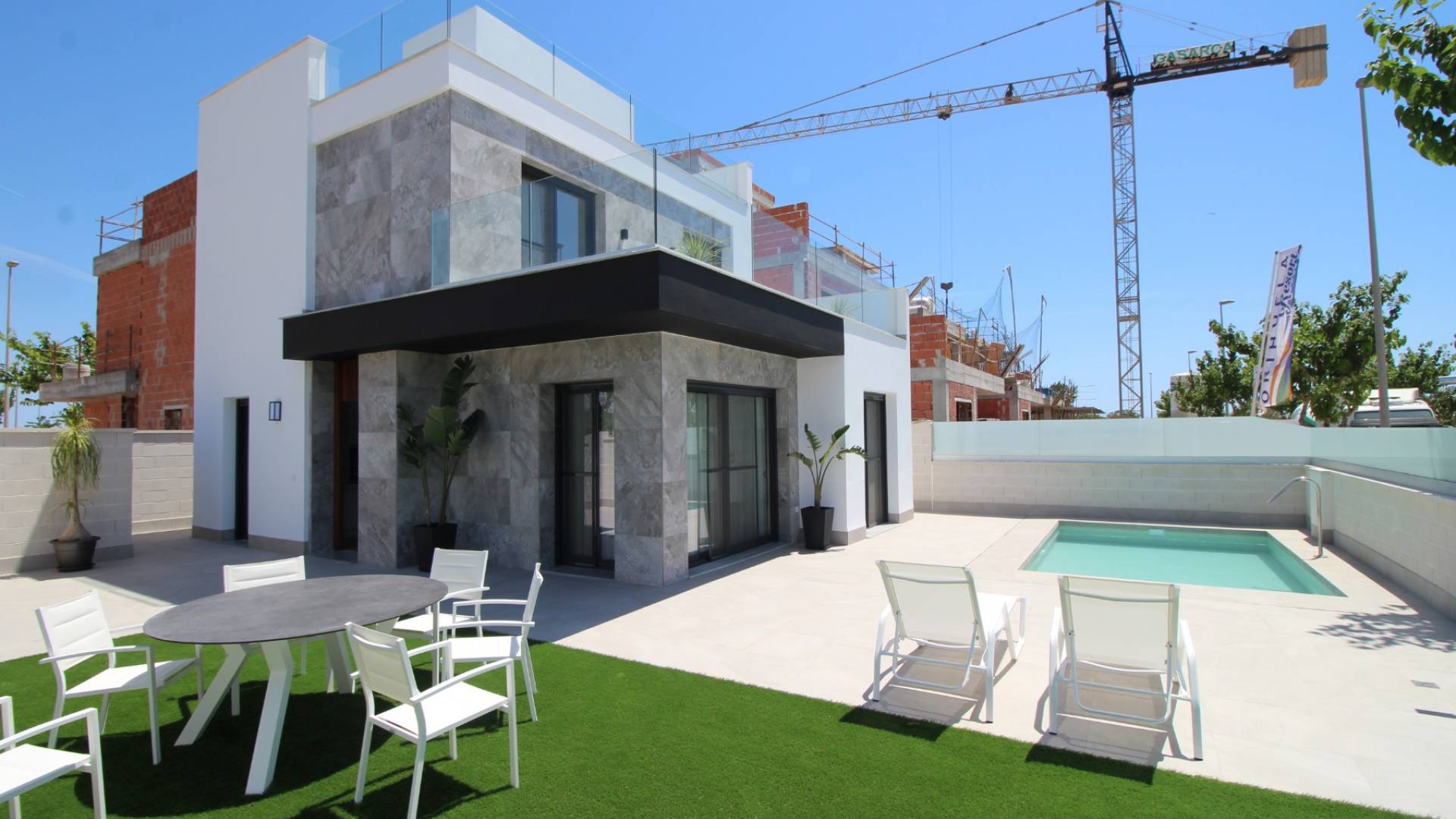 New Build - Semi-detached villa - Pilar de la Horadada