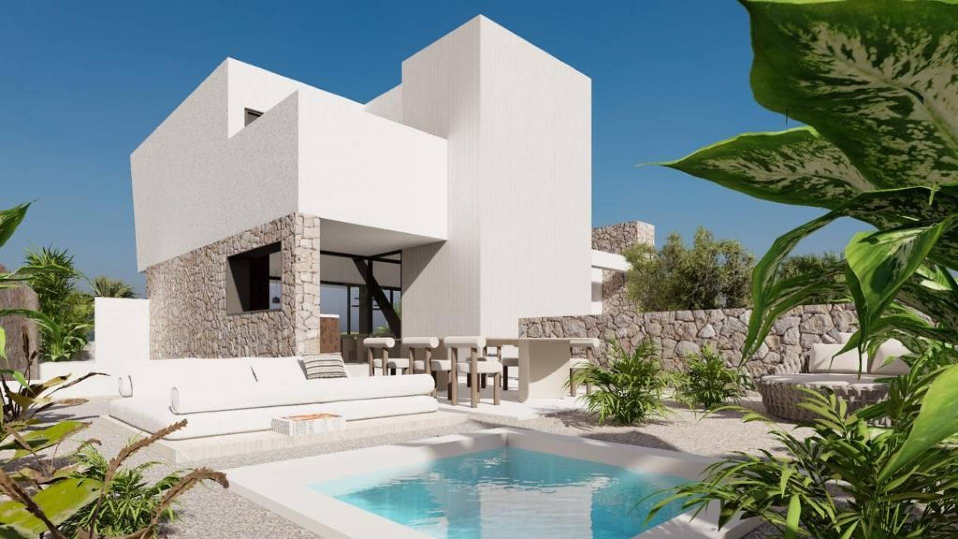 New Build - Semi-detached villa - Rojales - Ciudad Quesada