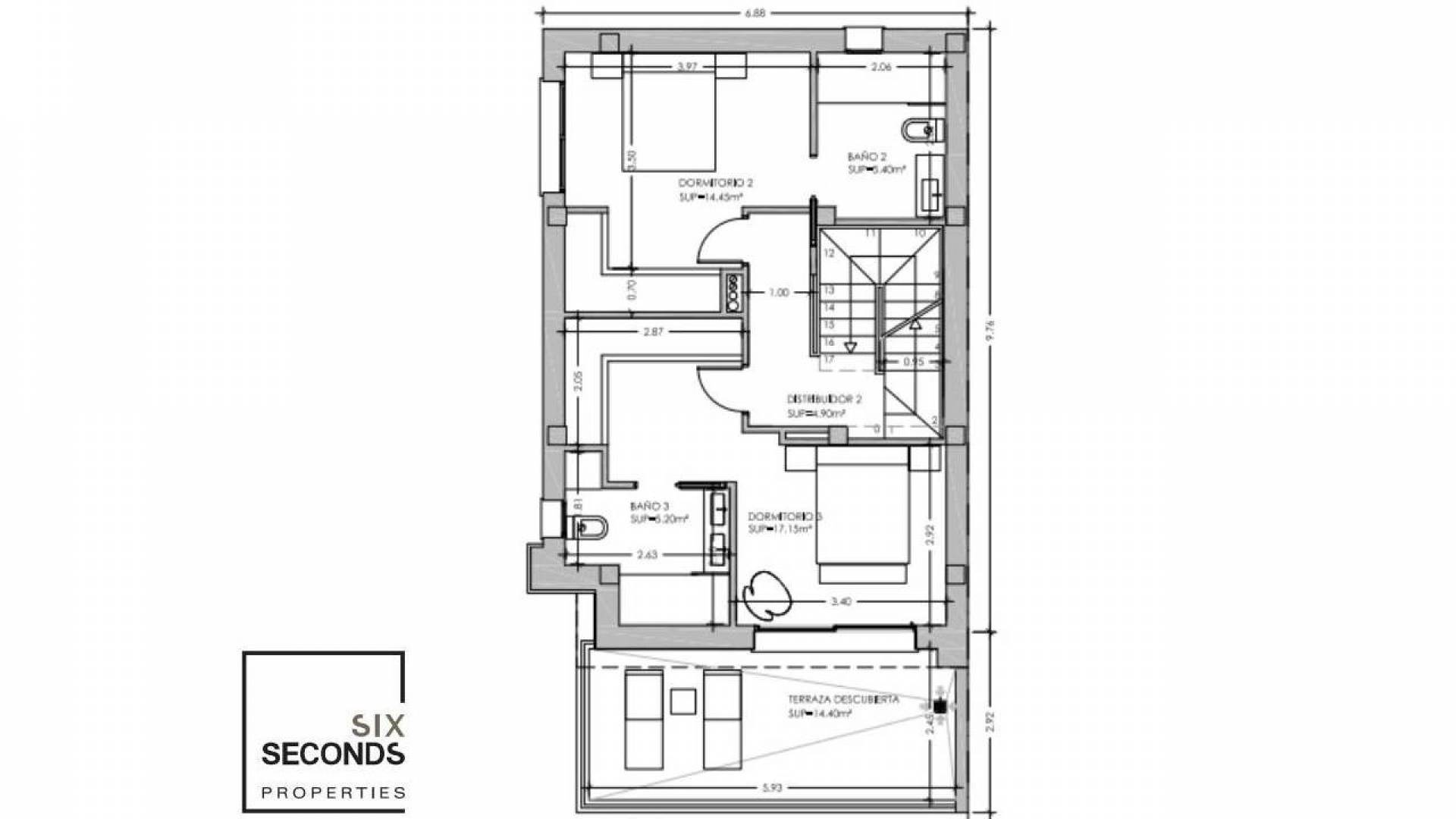 New Build - Semi-detached villa - San Pedro del Pinatar - San Pedro del Pinatar pueblo