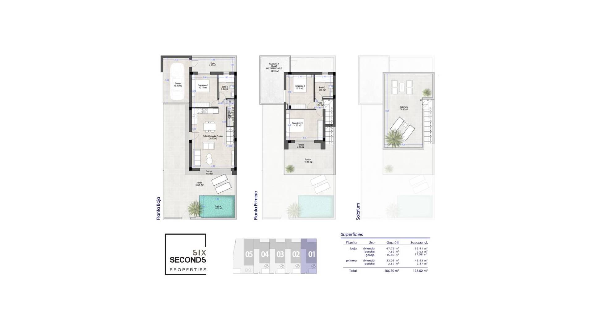 New Build - Semi-detached villa - San Pedro del Pinatar