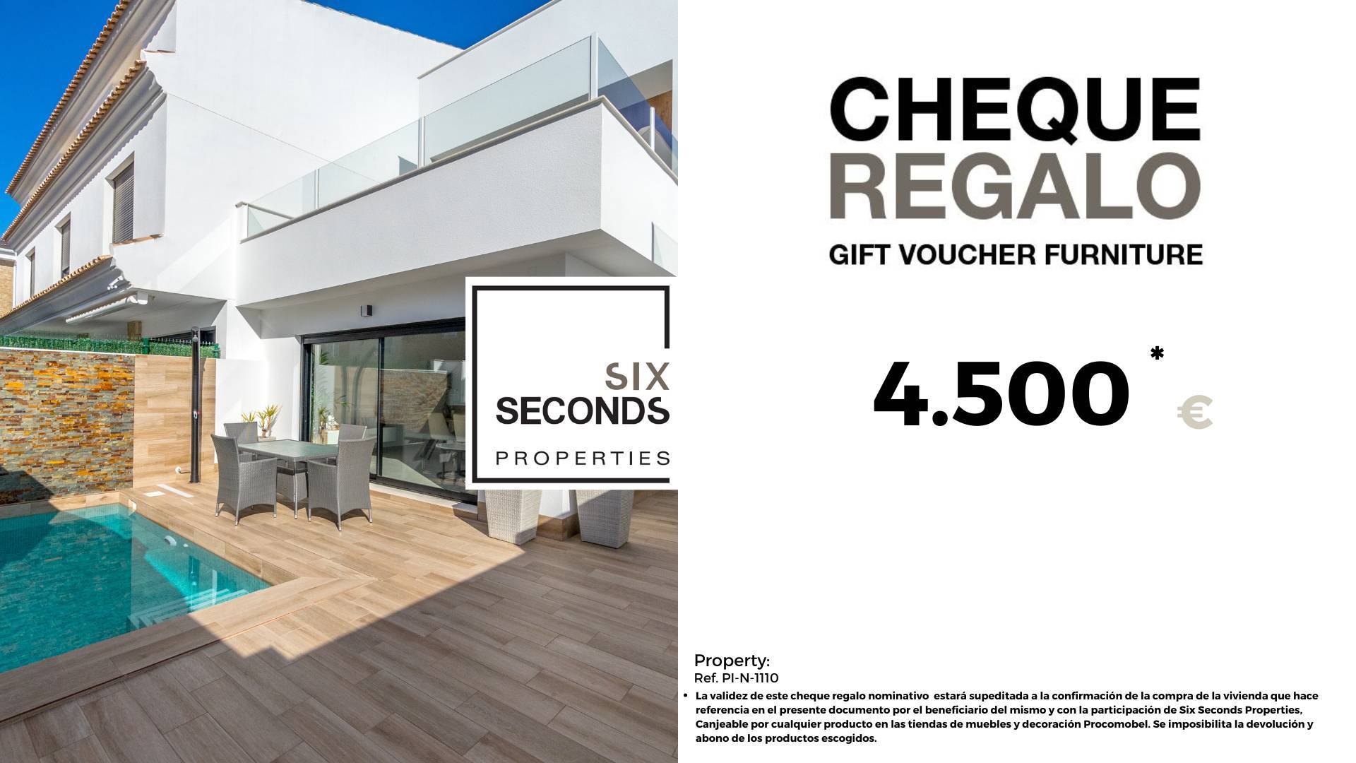 New Build - Semi-detached villa - San Pedro del Pinatar