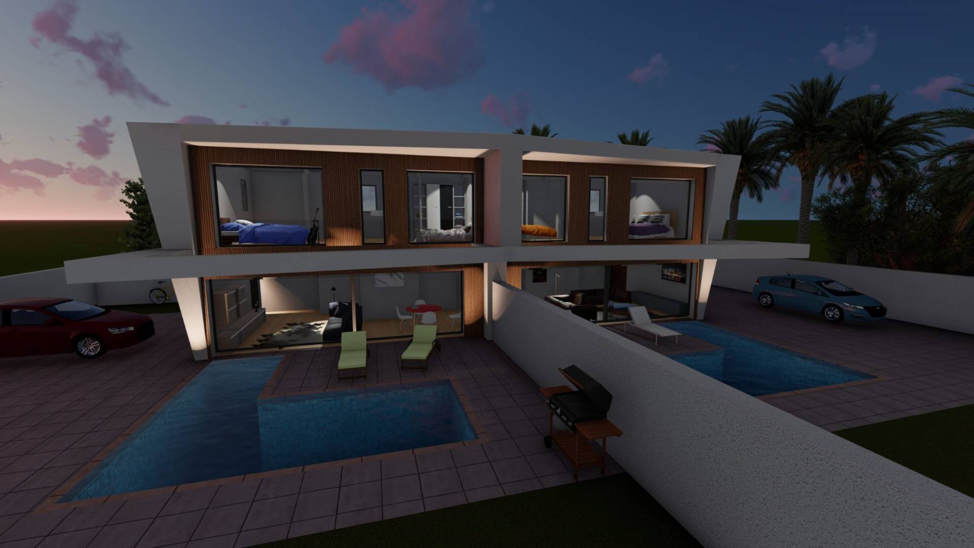 New Build - Semi-detached villa - Santa Pola - Gran Alacant