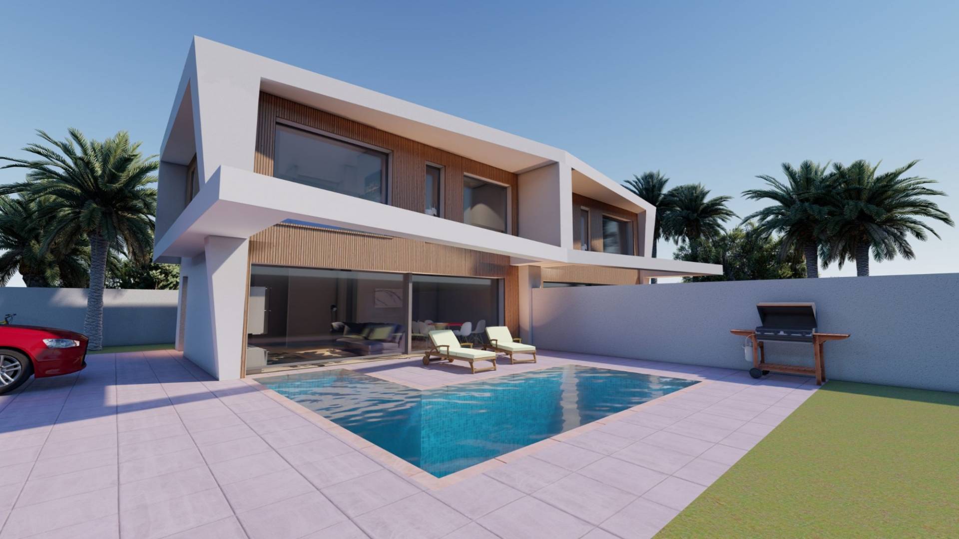 New Build - Semi-detached villa - Santa Pola - Gran Alacant