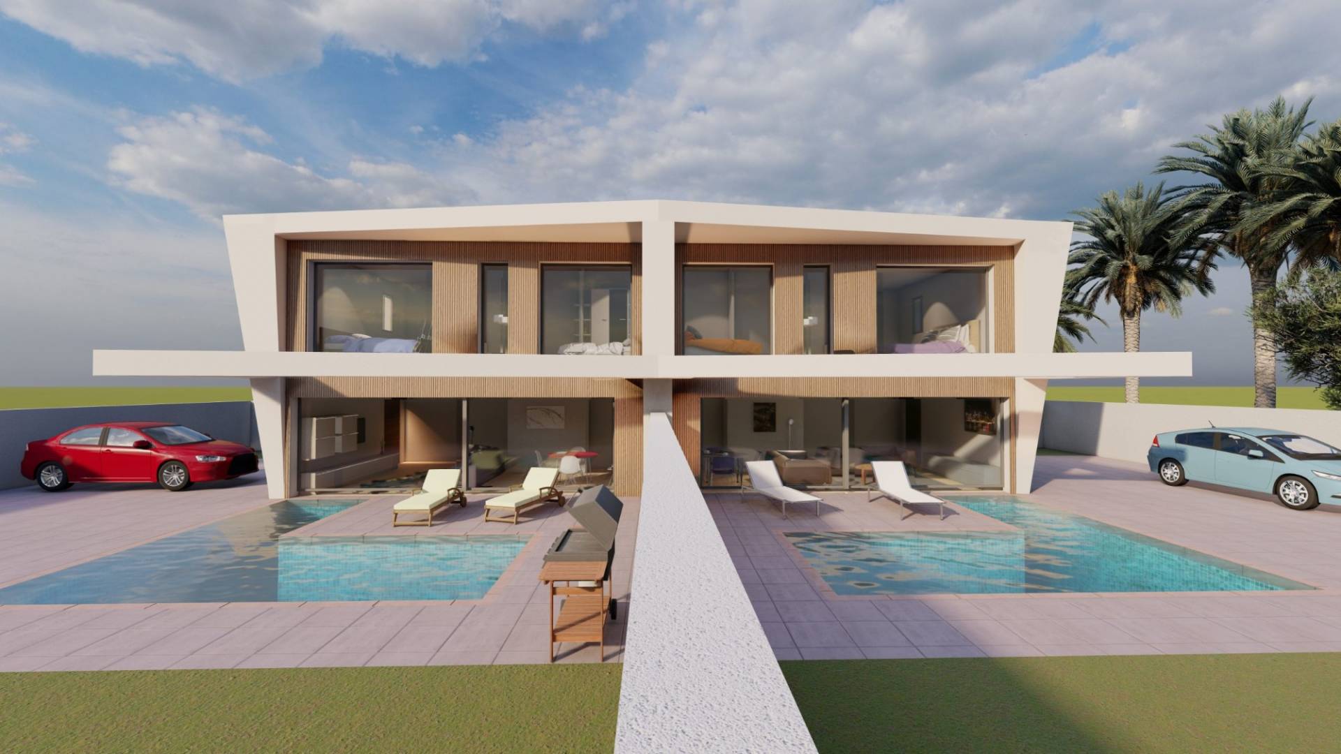 New Build - Semi-detached villa - Santa Pola - Gran Alacant