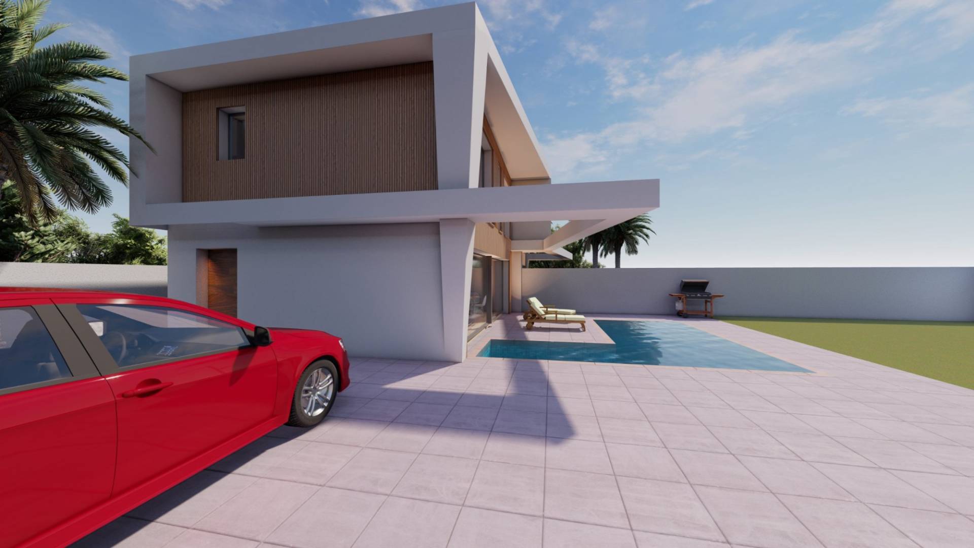 New Build - Semi-detached villa - Santa Pola - Gran Alacant