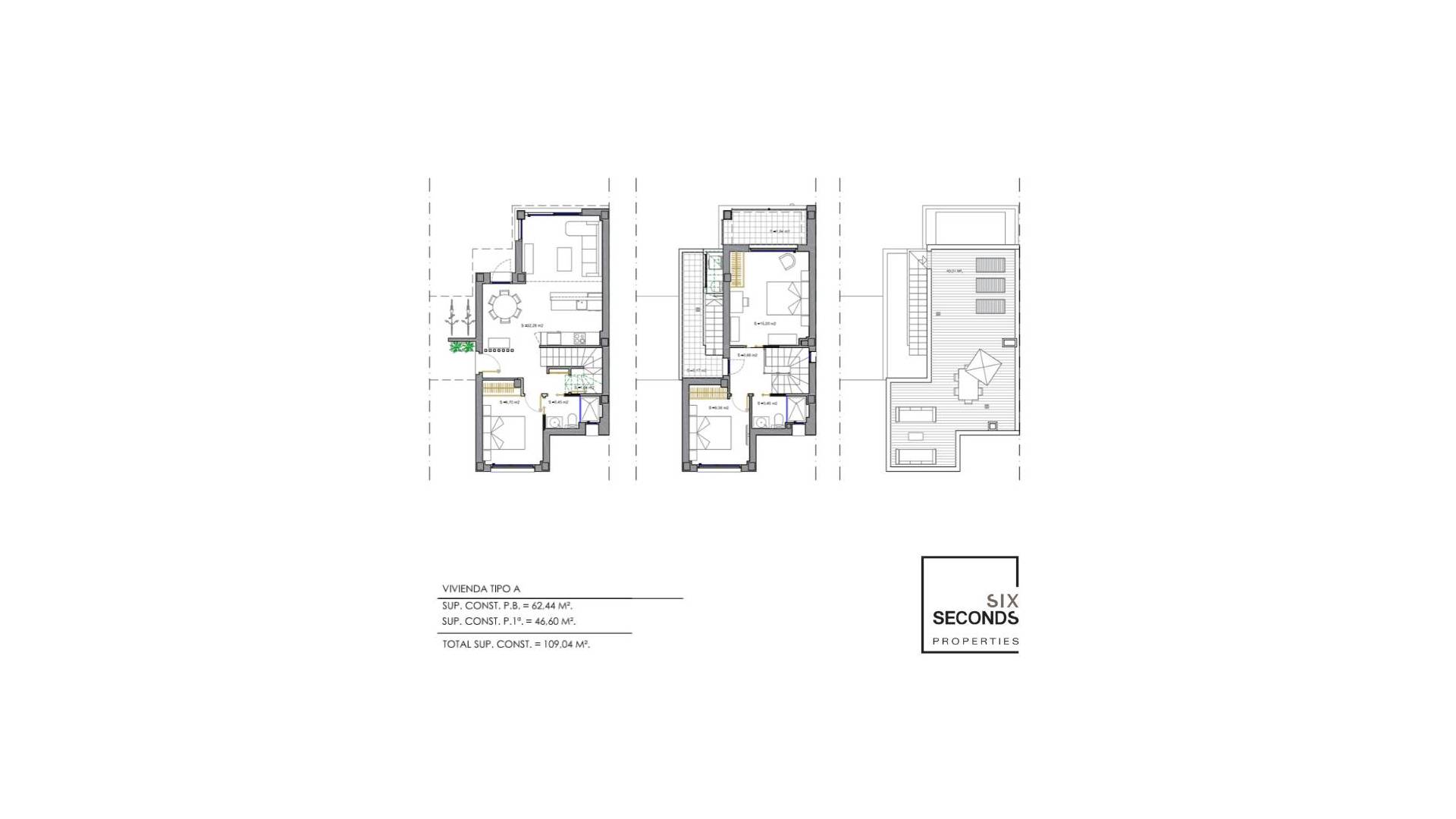 New Build - Semi-detached villa - Santiago de la Ribera