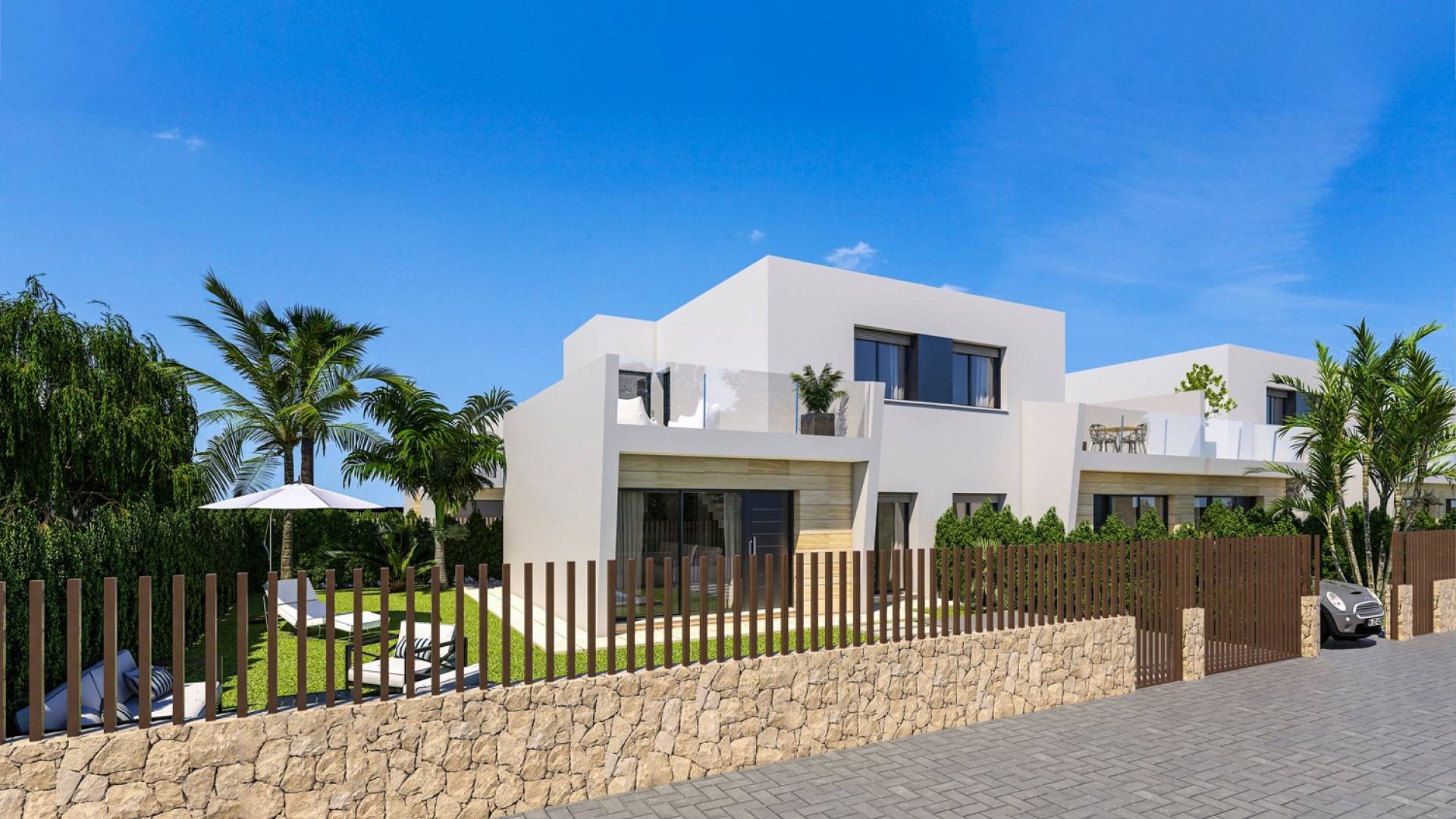 New Build - Semi-detached villa - Torre de la Horadada