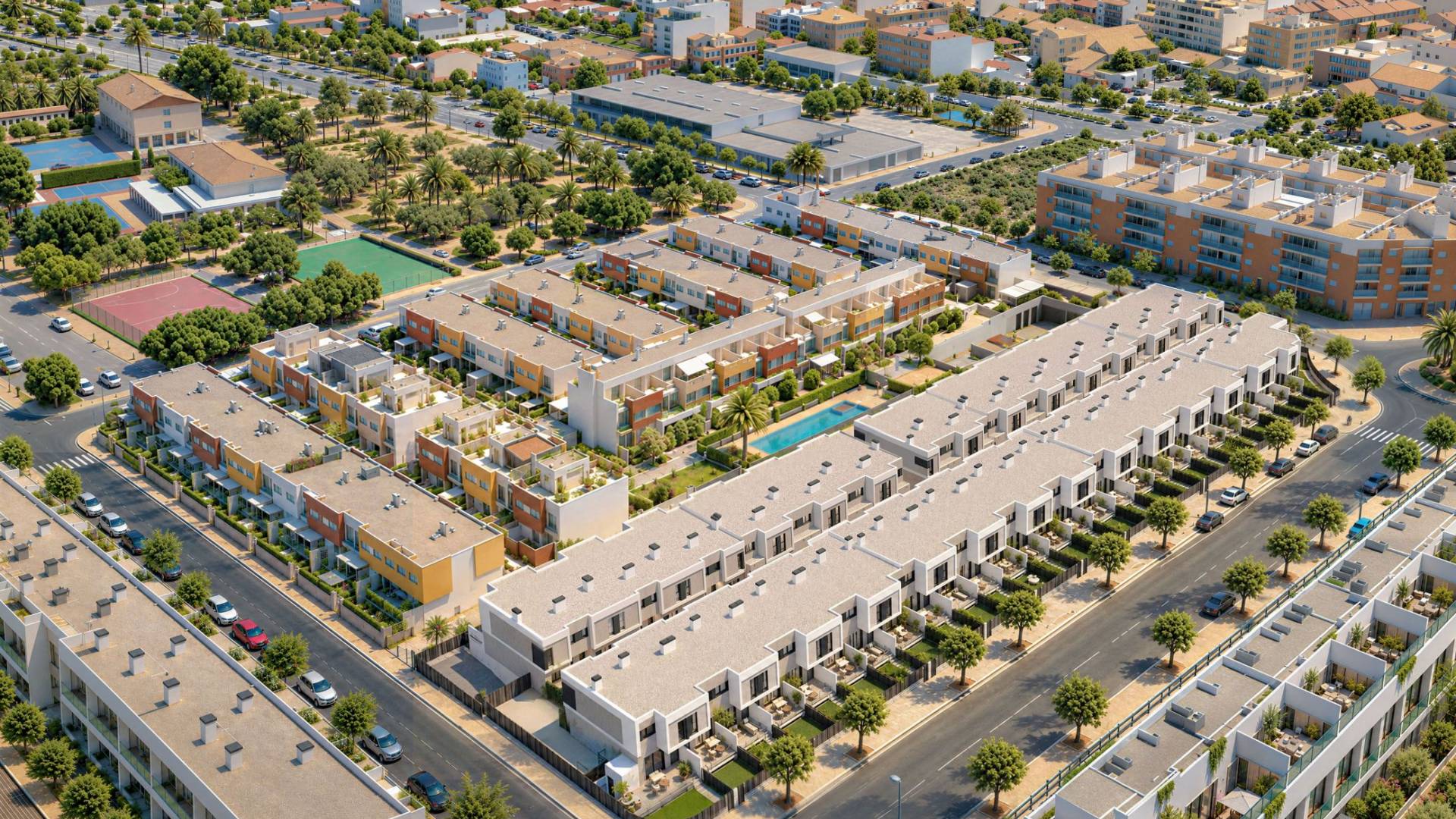 New Build - Townhouse - Muchamiel - Mutxamel