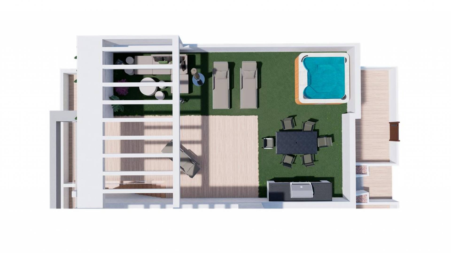 New Build - Townhouse - Torrevieja - Los balcones