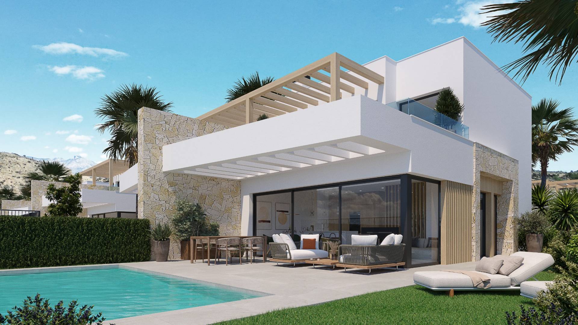 New Build - Villa / Semi detached - Monforte del Cid - Font del Llop Golf Resort
