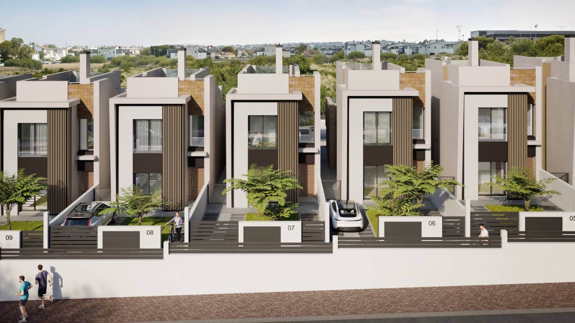 Nieuw gebouw - Adosado - Torrevieja - Aguas Nuevas