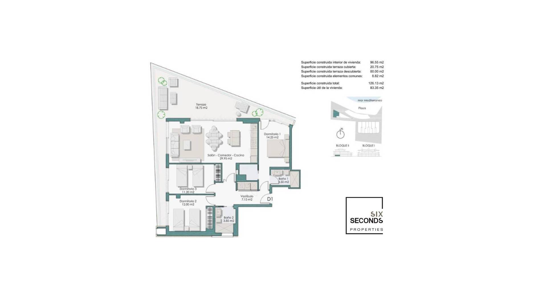 Nieuw gebouw - Appartement - Denia - Dénia