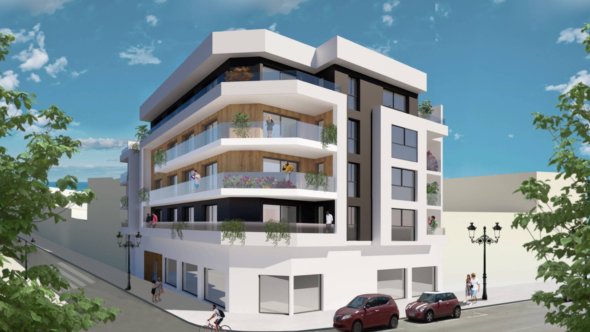 Nieuw gebouw - Appartement - Guardamar del Segura - Guardamar Playa