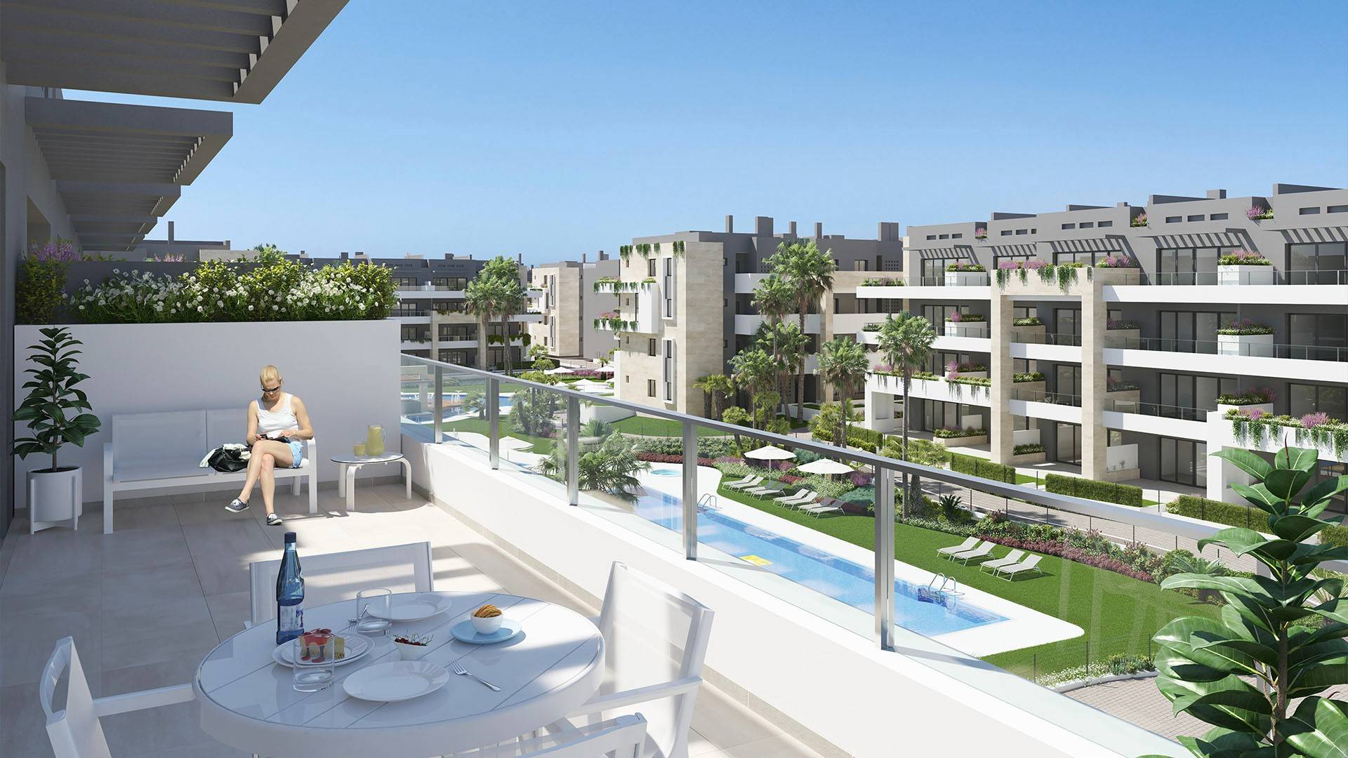 Nieuw gebouw - Appartement - Orihuela Costa - Playa Flamenca