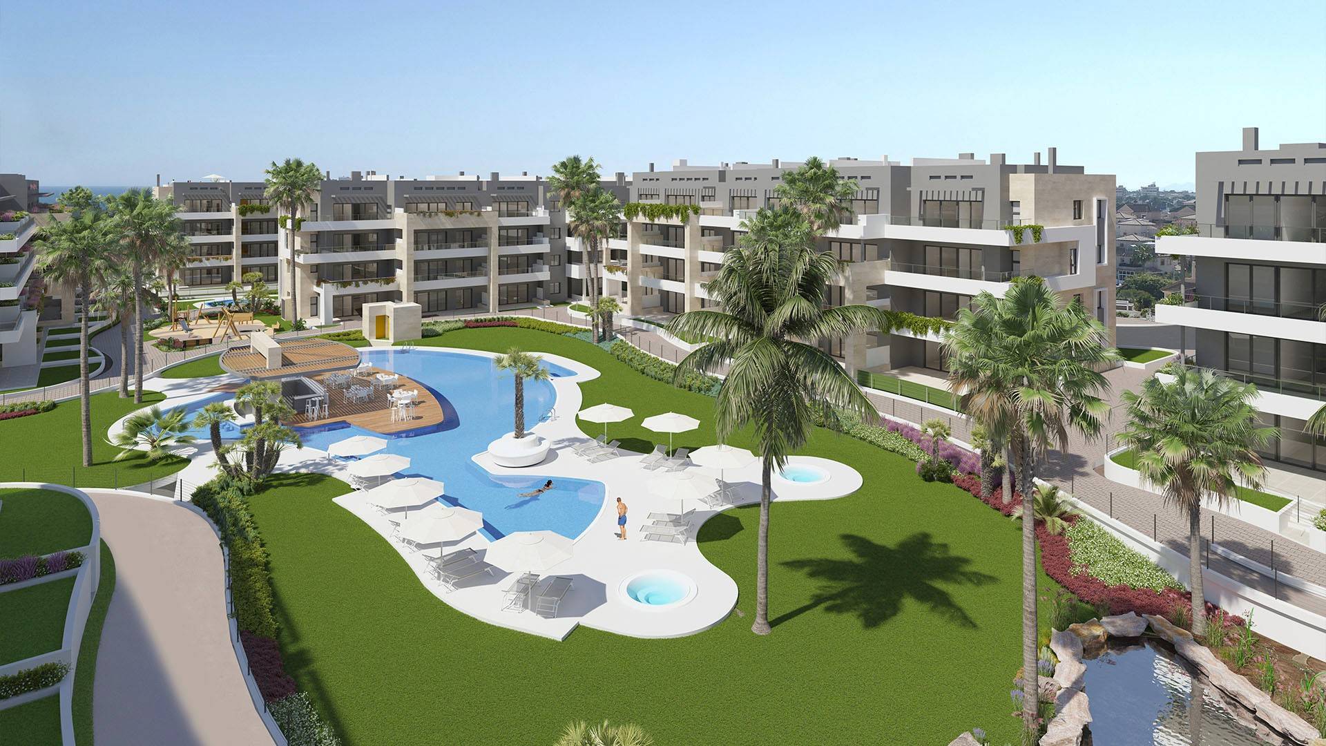 Nieuw gebouw - Appartement - Orihuela Costa - Playa Flamenca