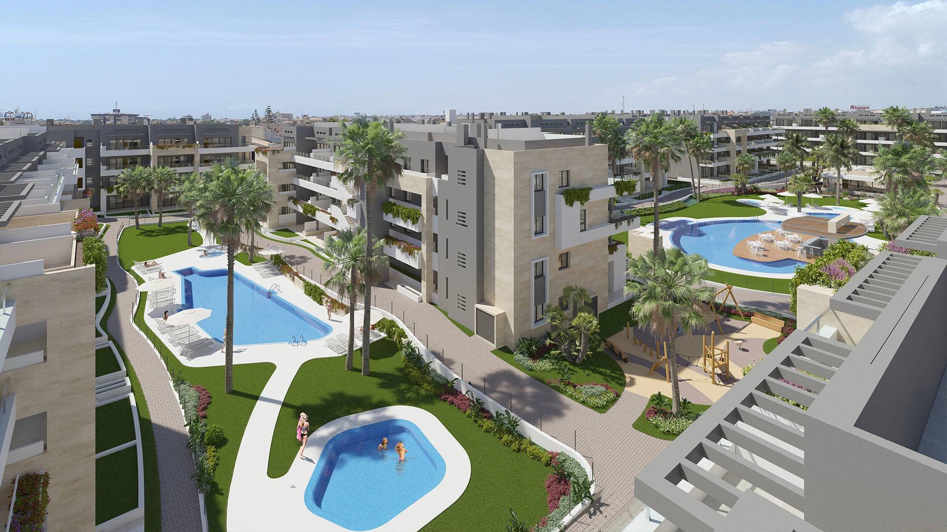 Nieuw gebouw - Appartement - Orihuela Costa - Playa Flamenca
