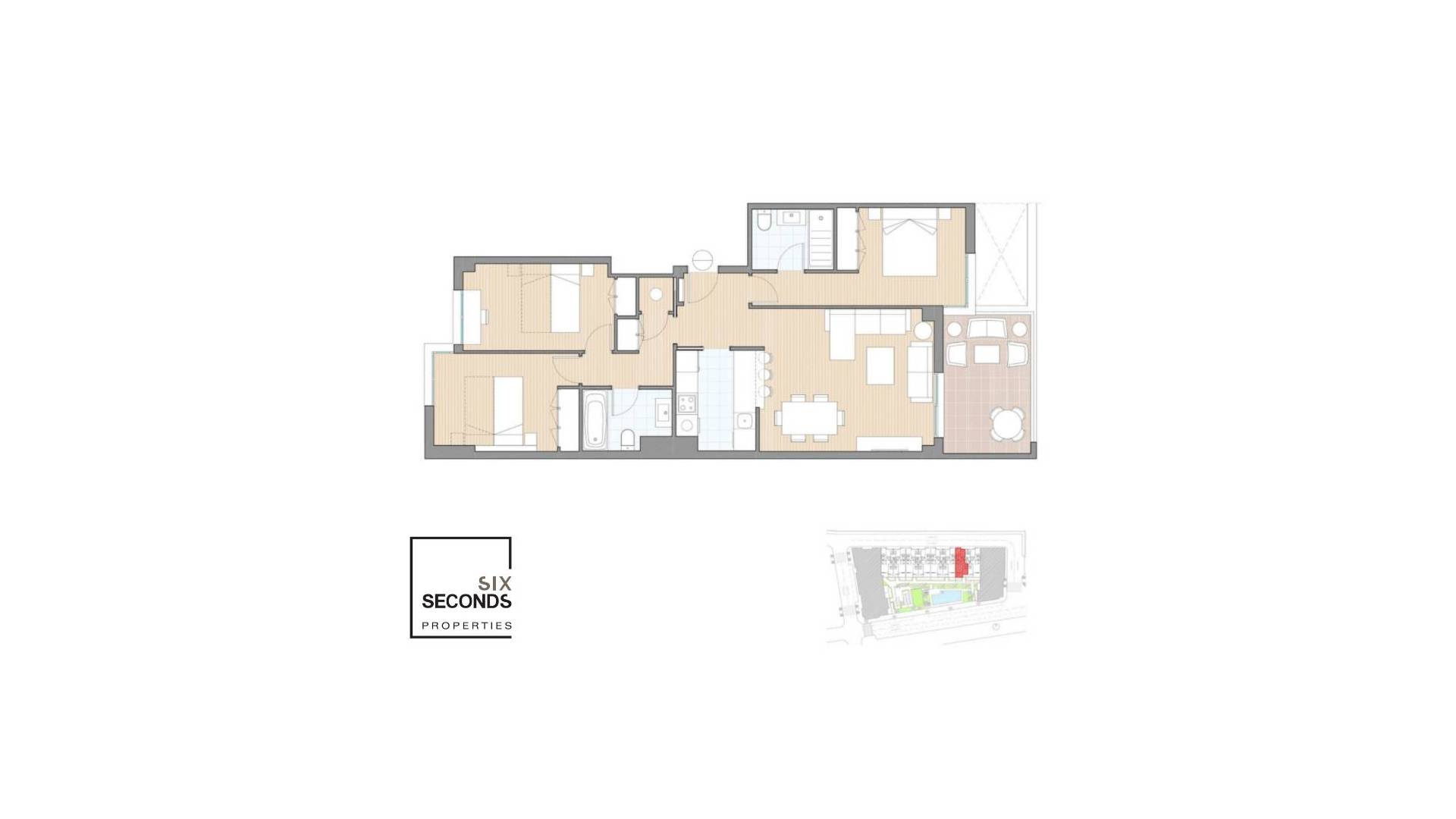 Nieuw gebouw - Appartement - Plat - Águilas