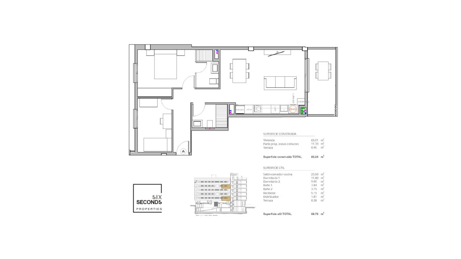 Nieuw gebouw - Appartement - Plat - Alicante - 