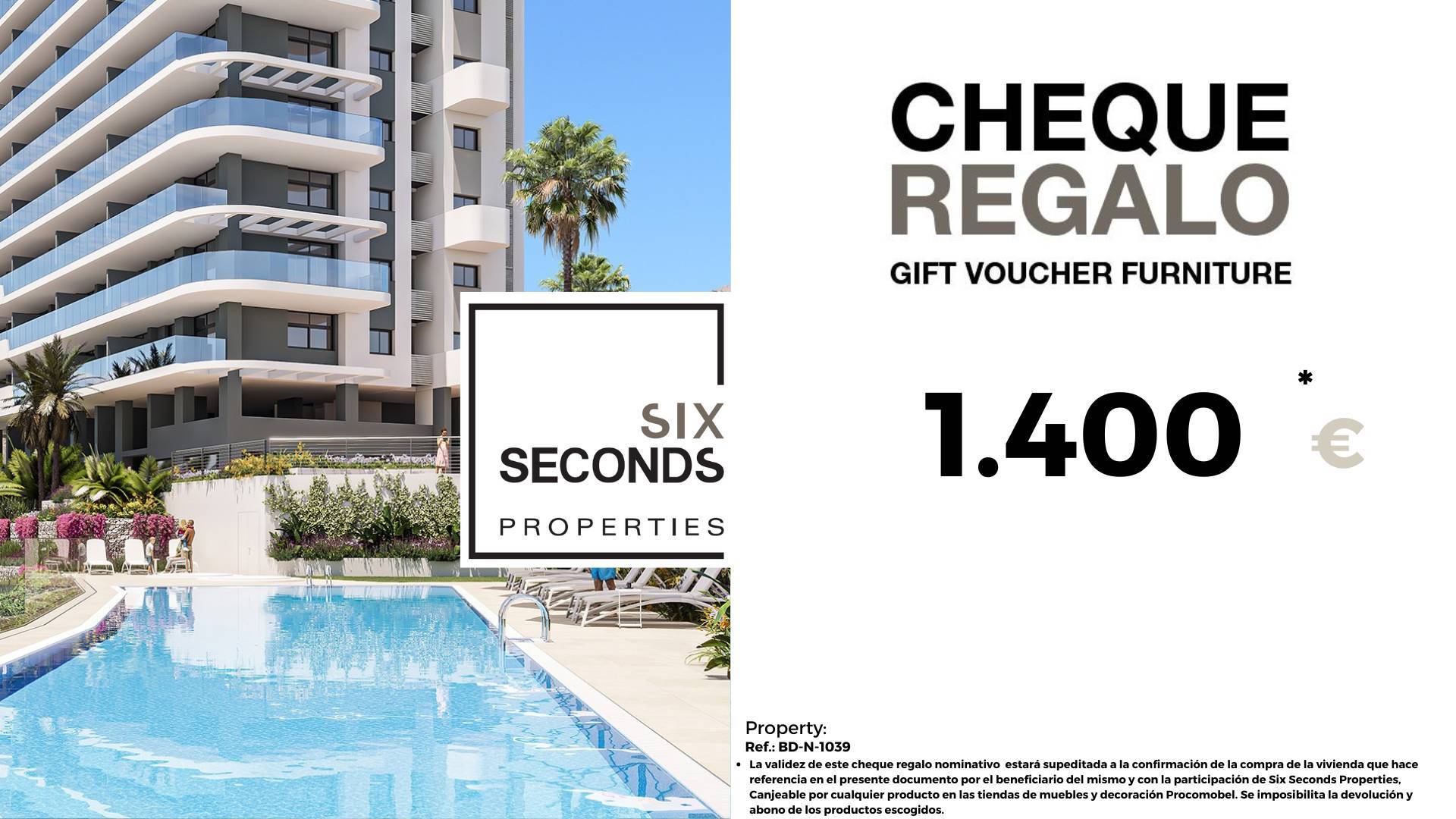 Nieuw gebouw - Appartement - Plat - Benidorm - Zona de Poniente