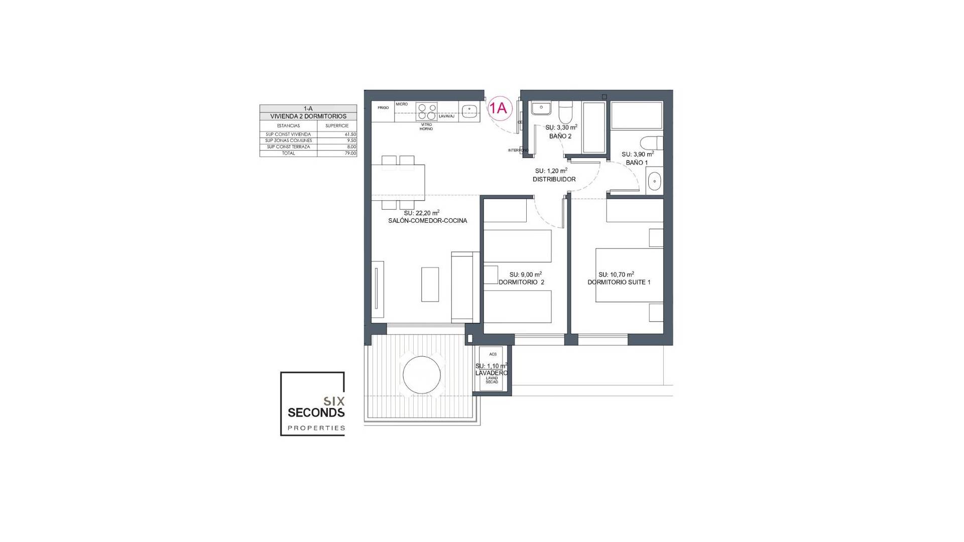 Nieuw gebouw - Appartement - Plat - Benijofar