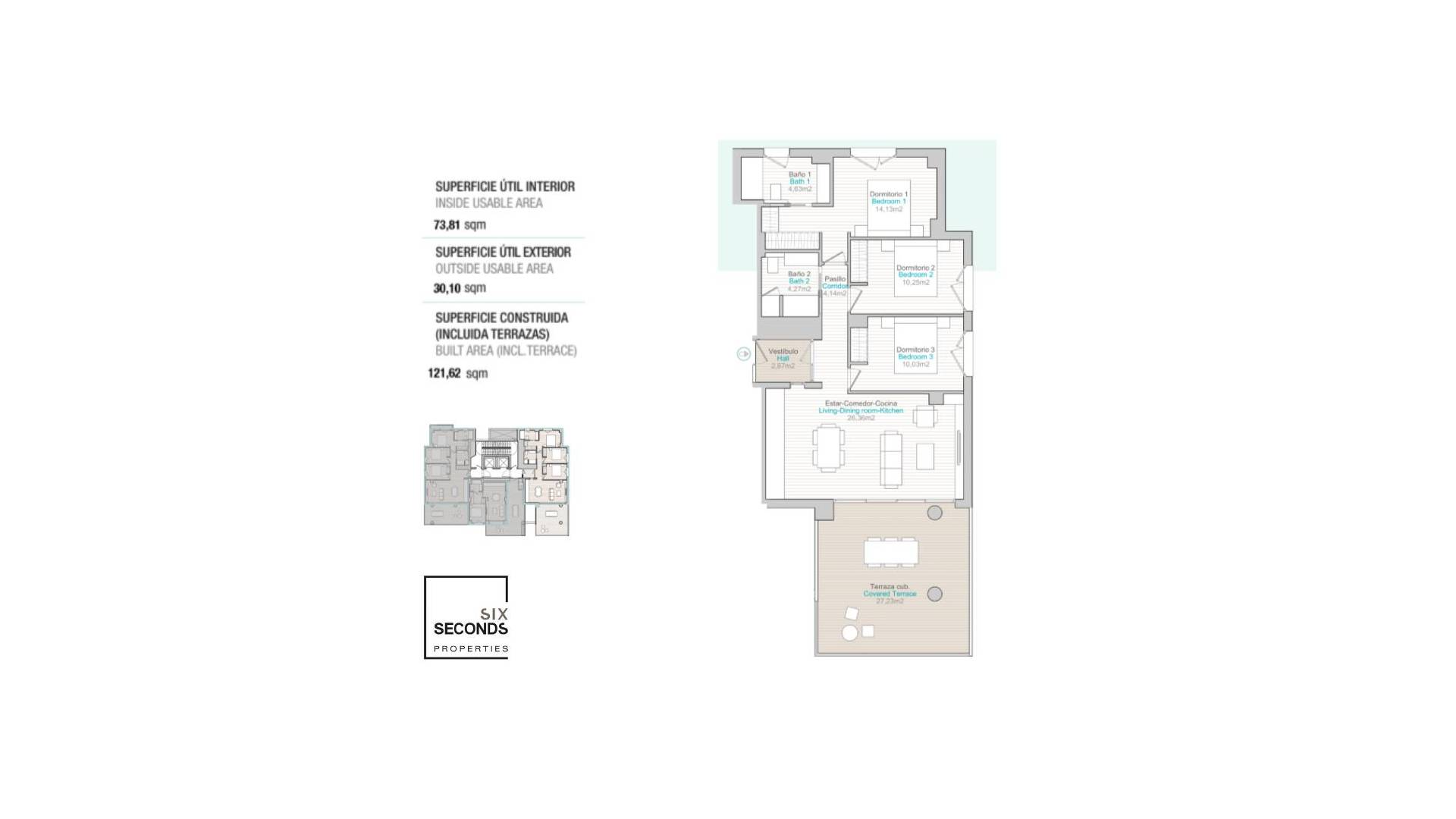 Nieuw gebouw - Appartement - Plat - Calpe - Zona Playa del Bol - Puerto