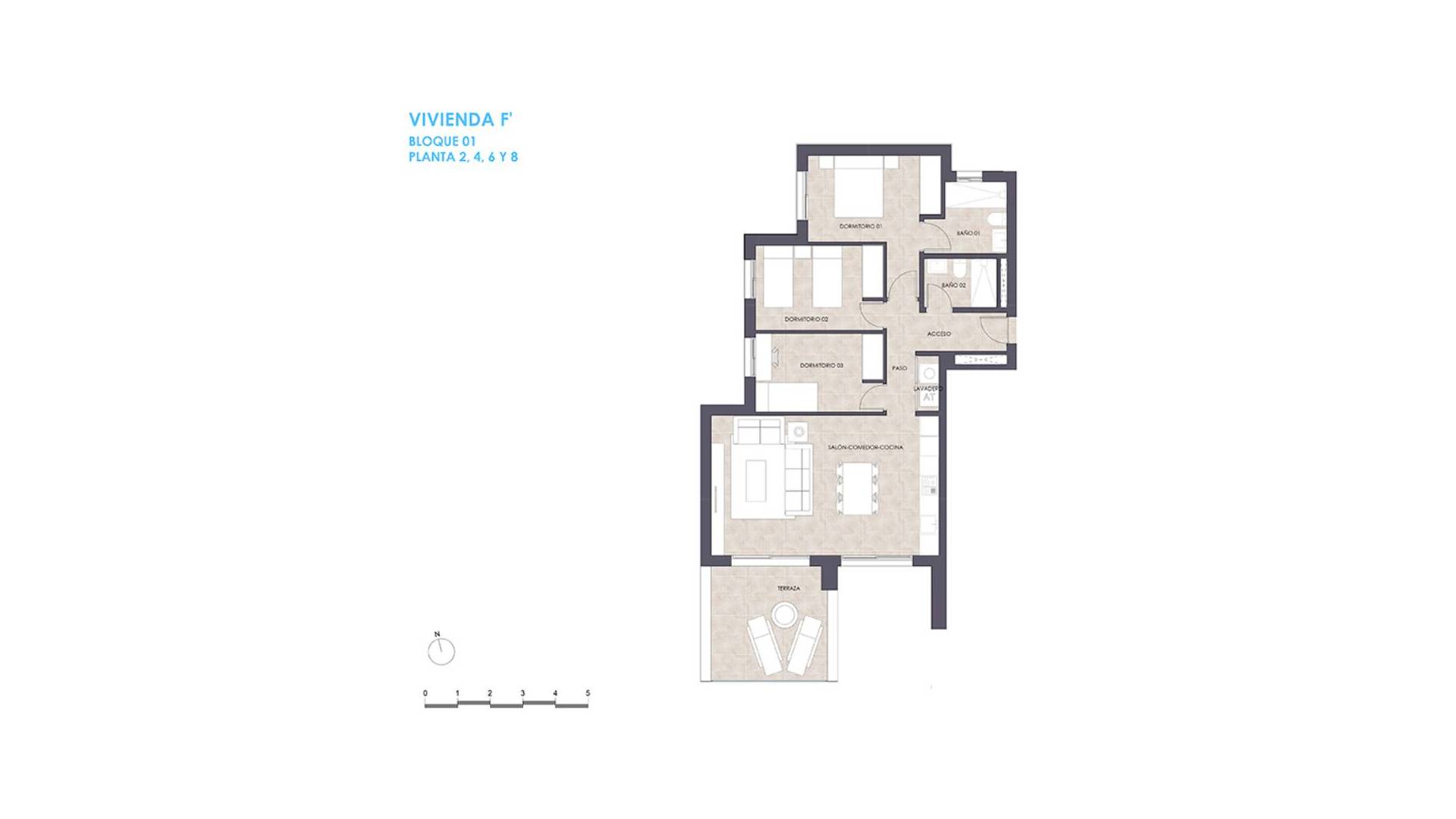 Nieuw gebouw - Appartement - Plat - Calpe