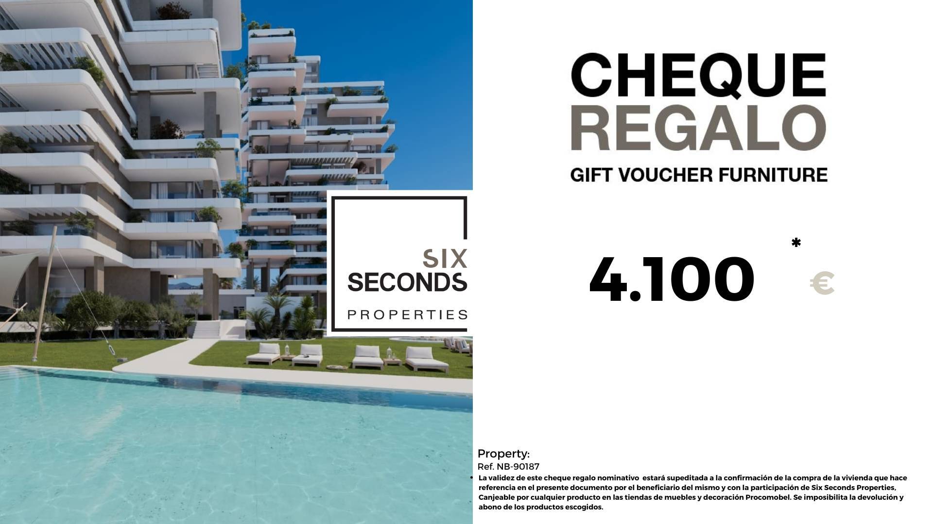 Nieuw gebouw - Appartement  Plat - Calpe