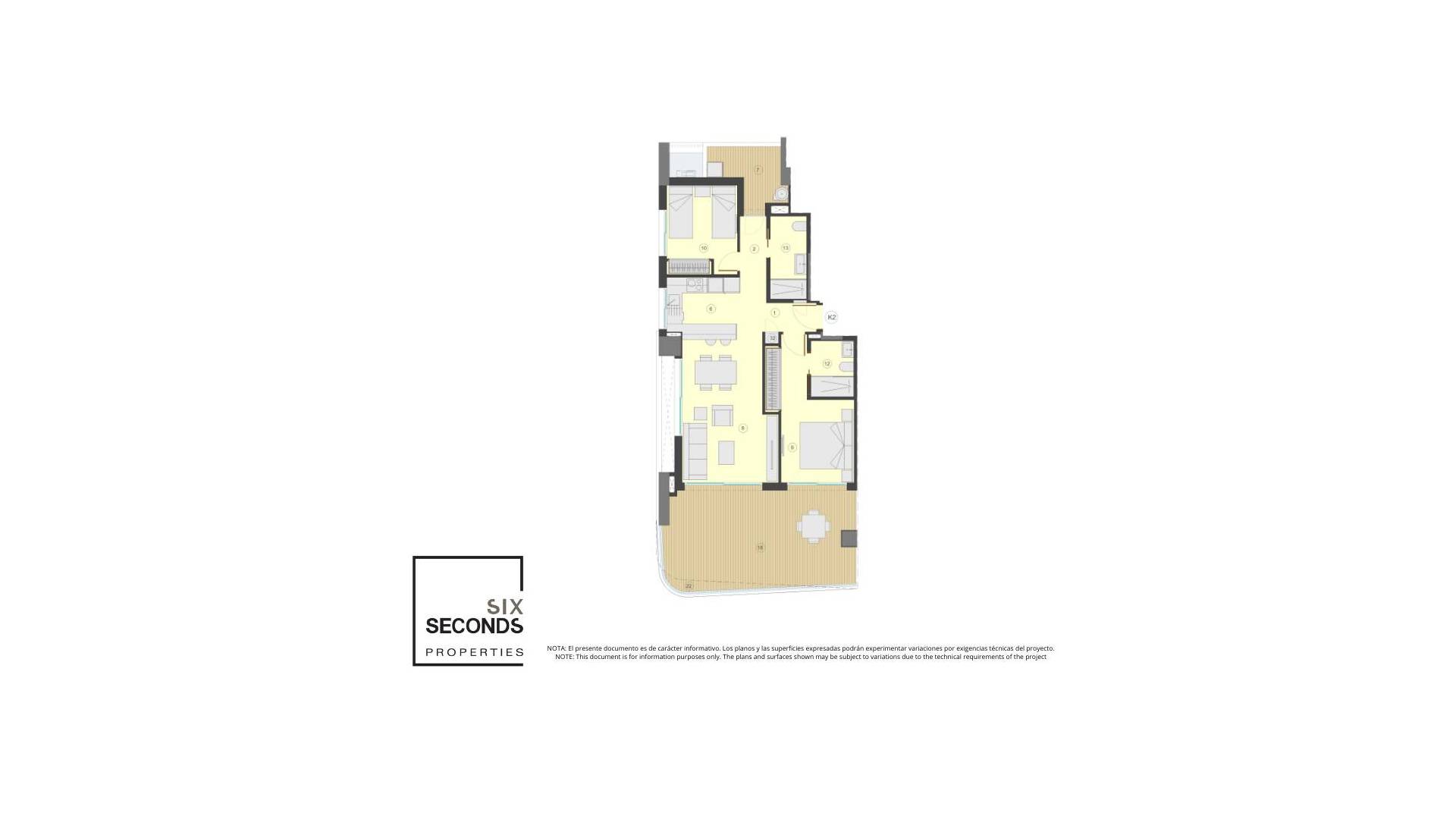 Nieuw gebouw - Appartement  Plat - Calpe