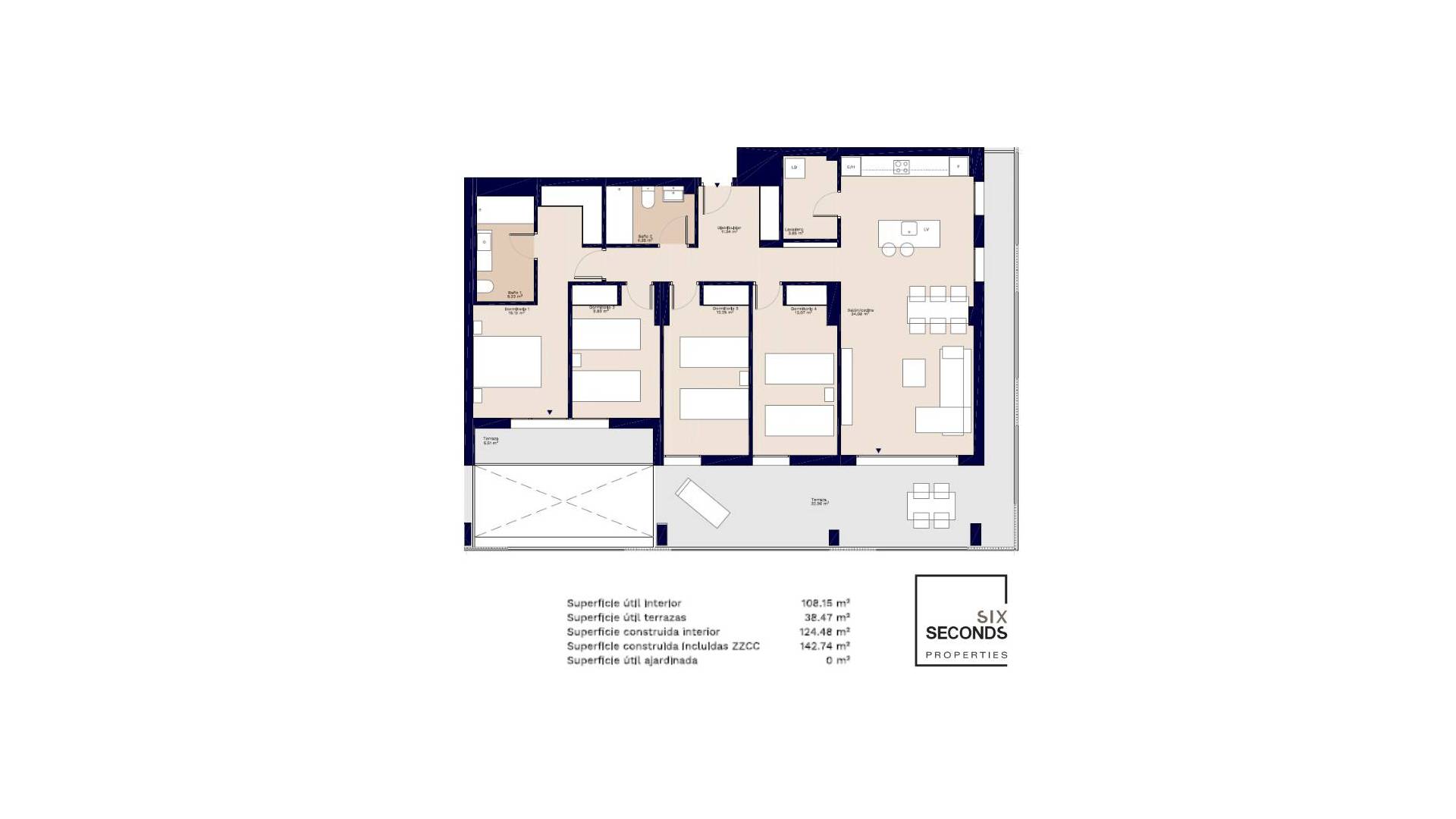 Nieuw gebouw - Appartement - Plat - Denia - Montgó