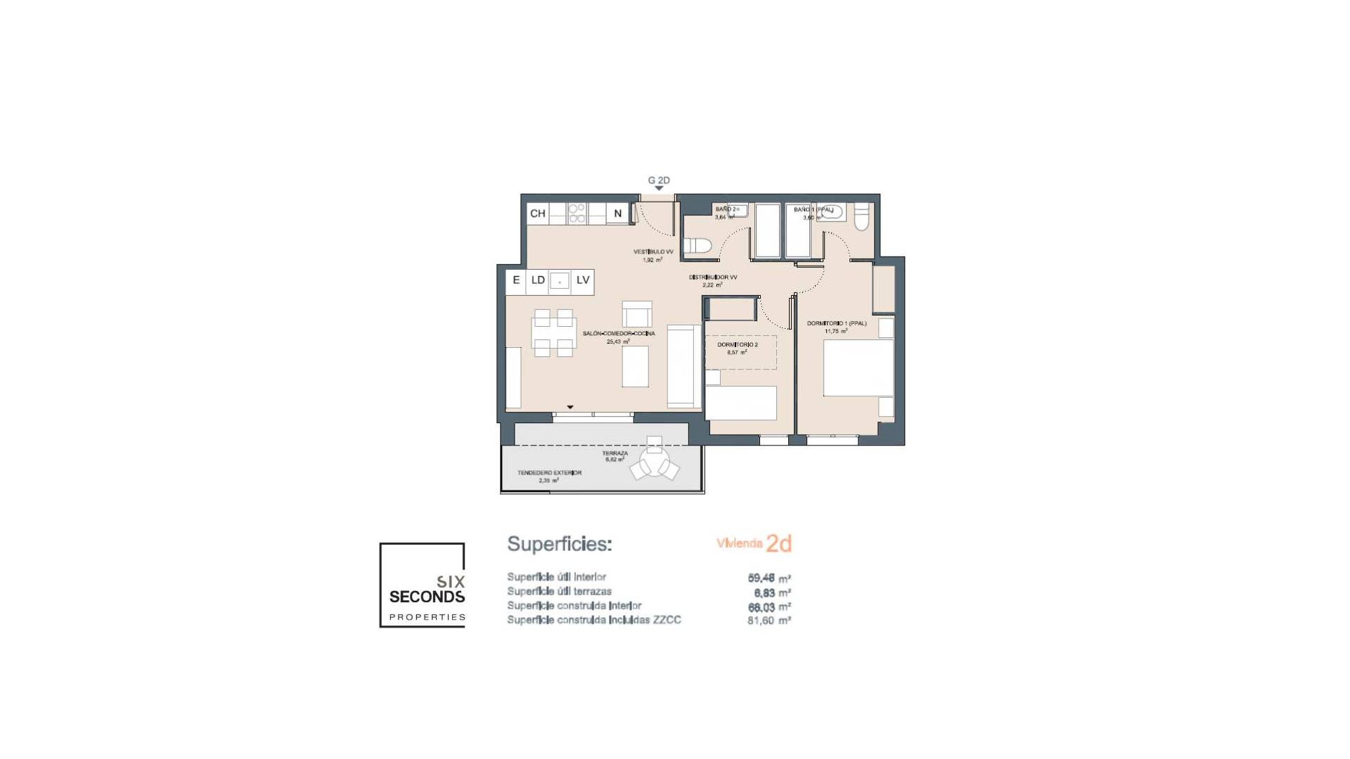 Nieuw gebouw - Appartement - Plat - Denia - Port