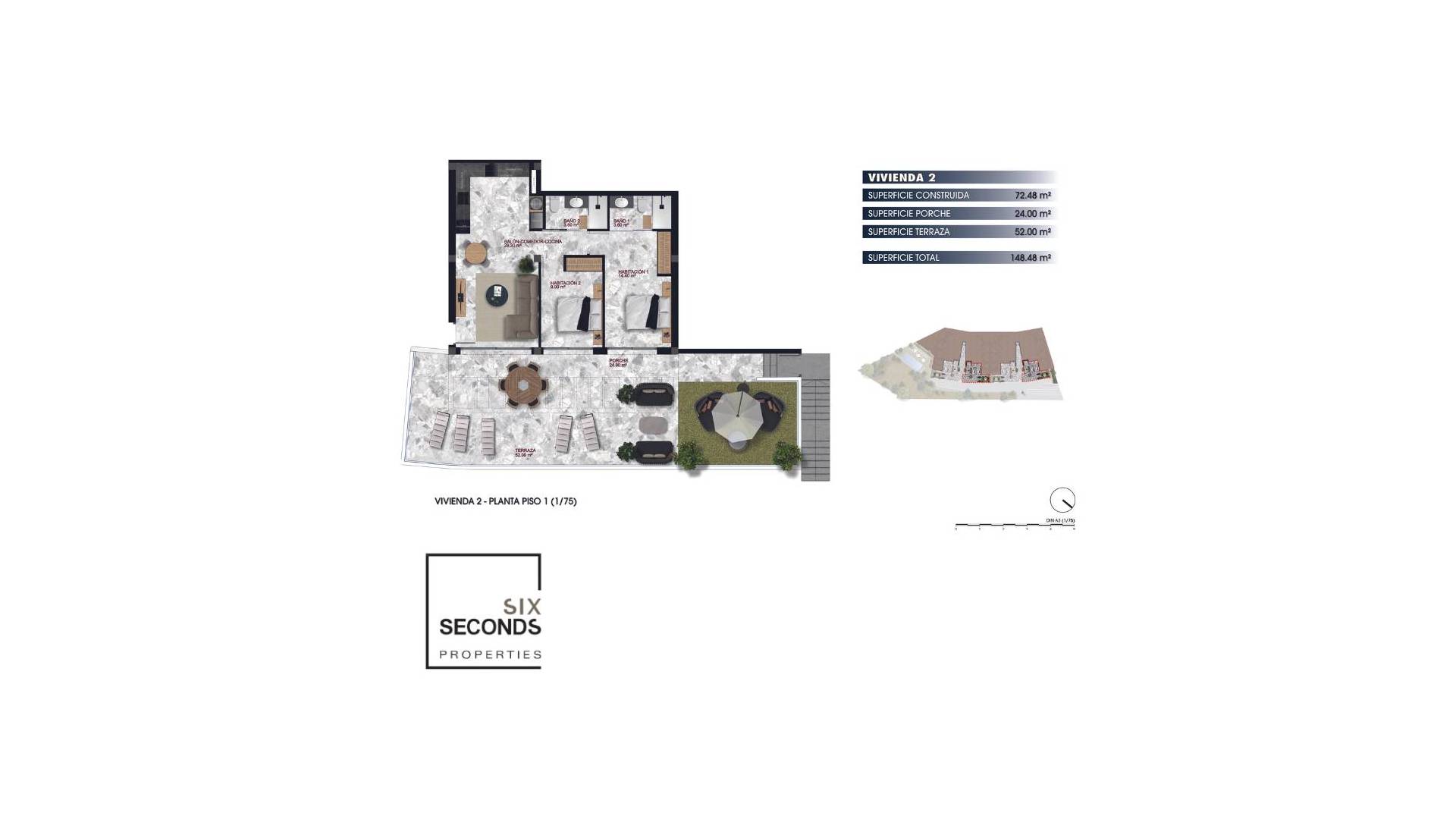 Nieuw gebouw - Appartement - Plat - Finestrat - Finestrat Urbanizaciones