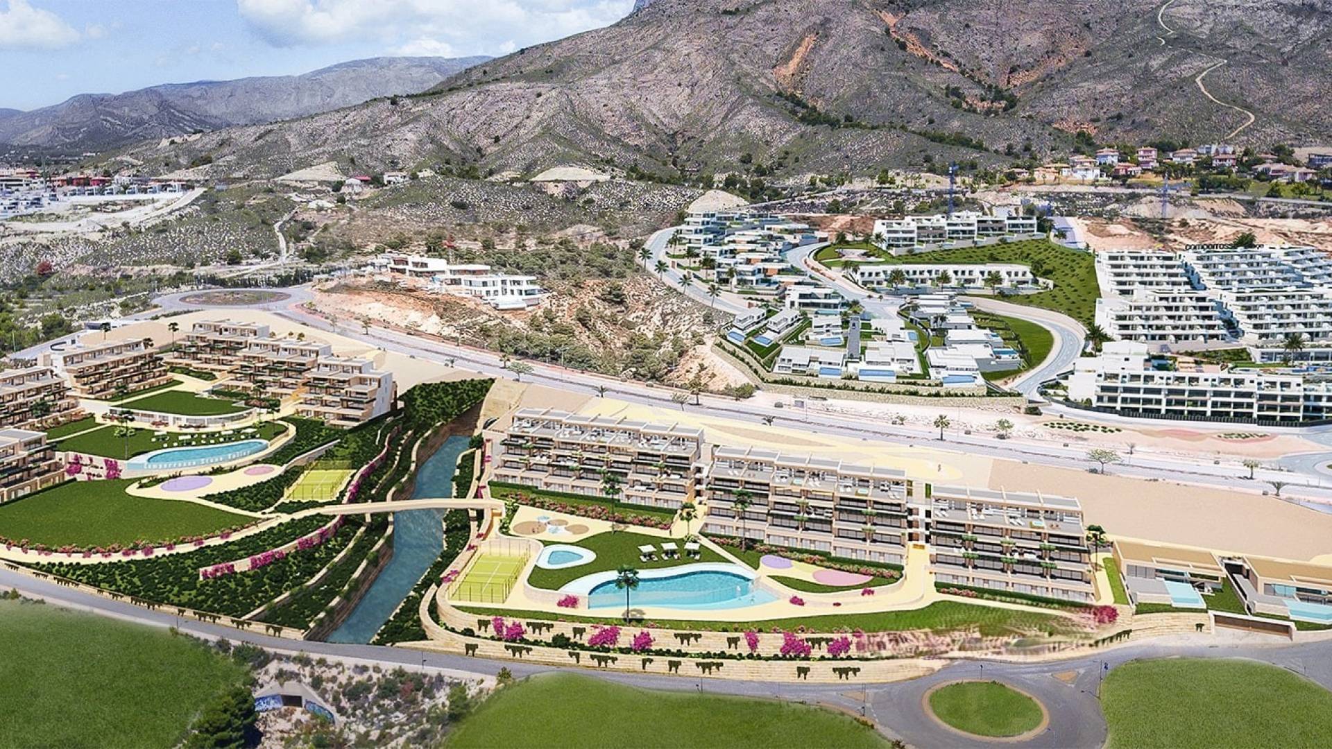 Nieuw gebouw - Appartement  Plat - Finestrat - Finestrat Urbanizaciones