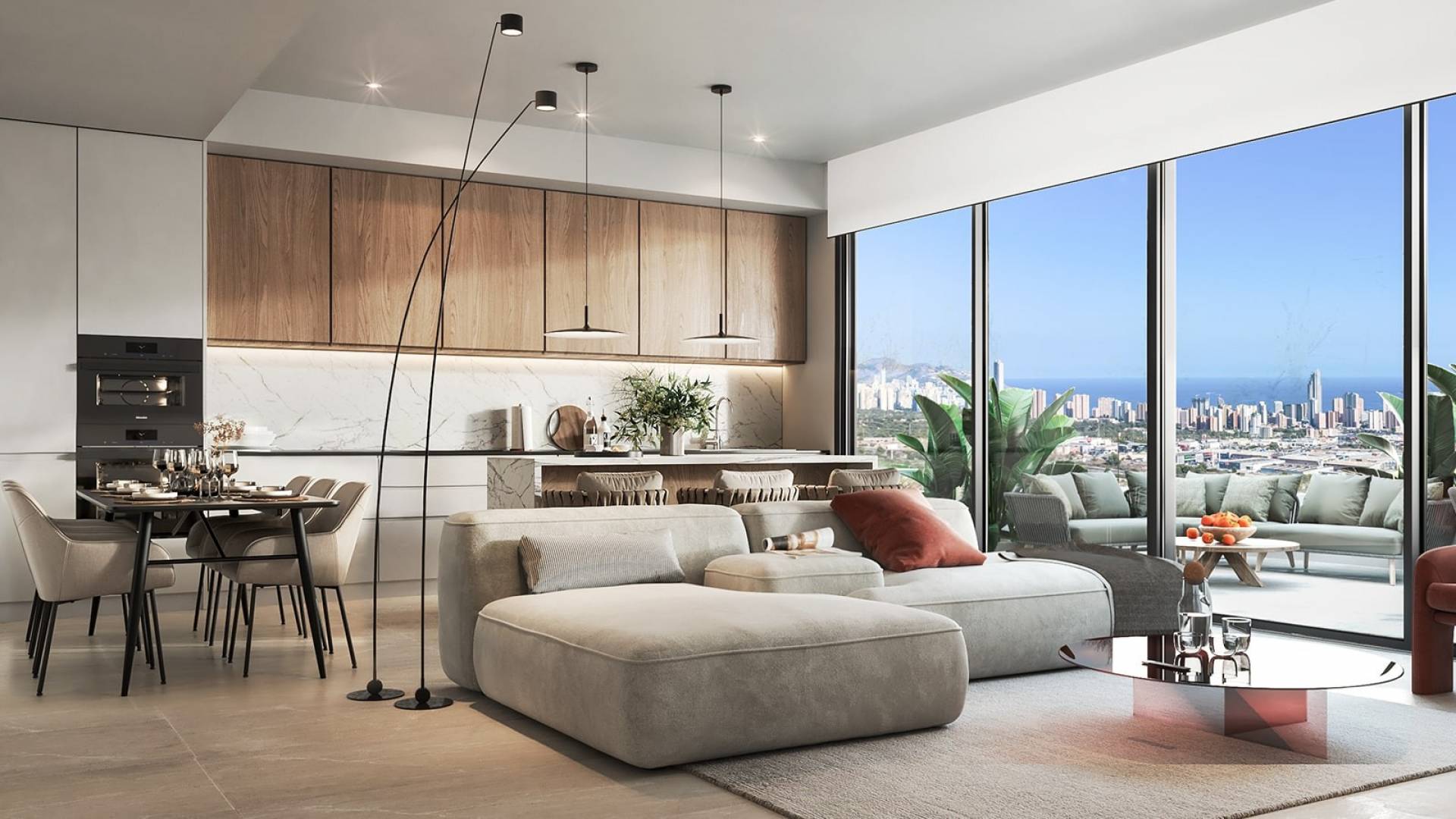 Nieuw gebouw - Appartement  Plat - Finestrat - Finestrat Urbanizaciones