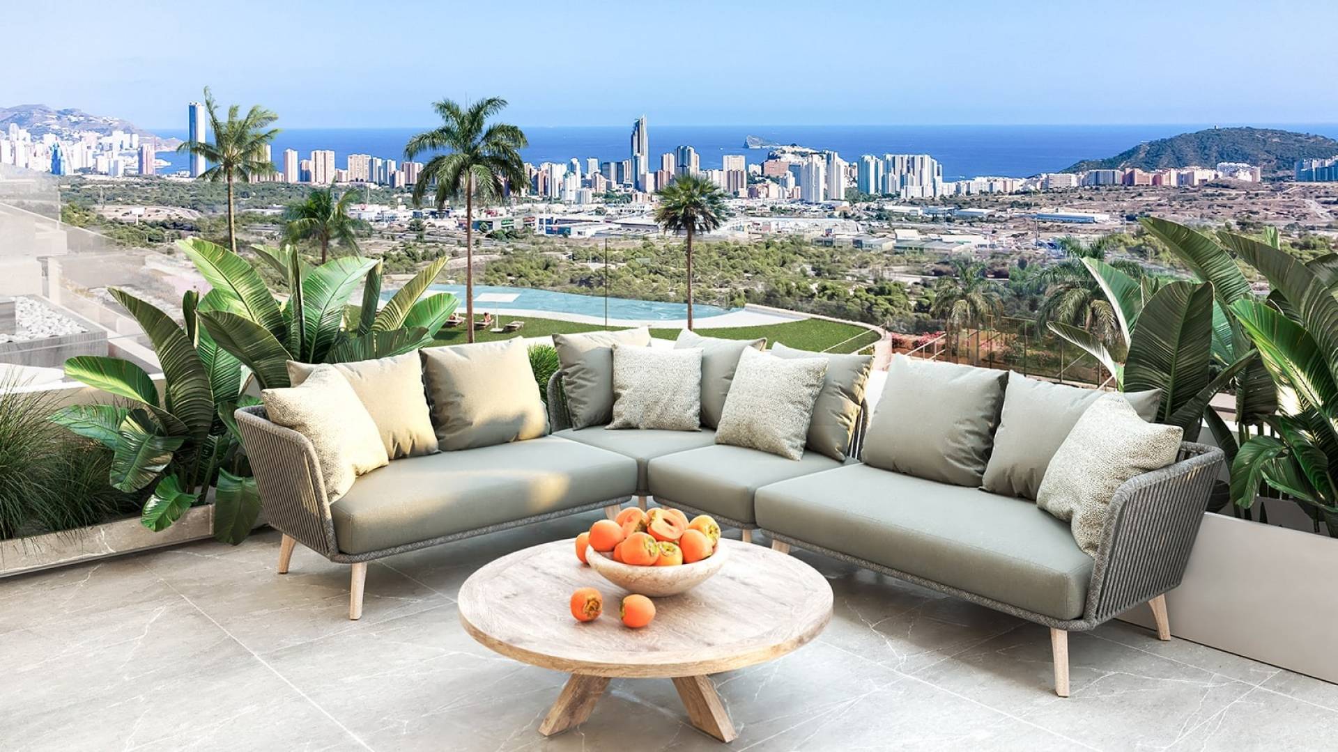 Nieuw gebouw - Appartement  Plat - Finestrat - Finestrat Urbanizaciones