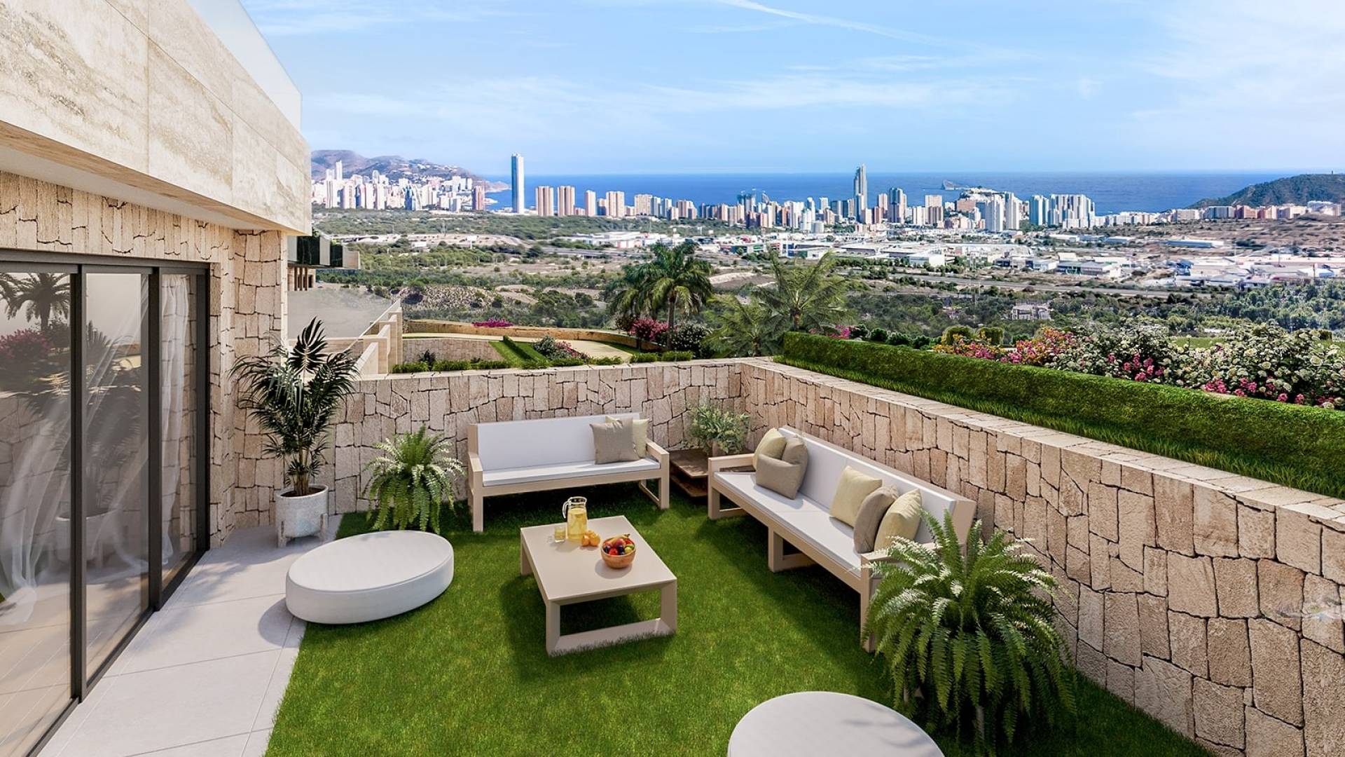 Nieuw gebouw - Appartement  Plat - Finestrat - Finestrat Urbanizaciones