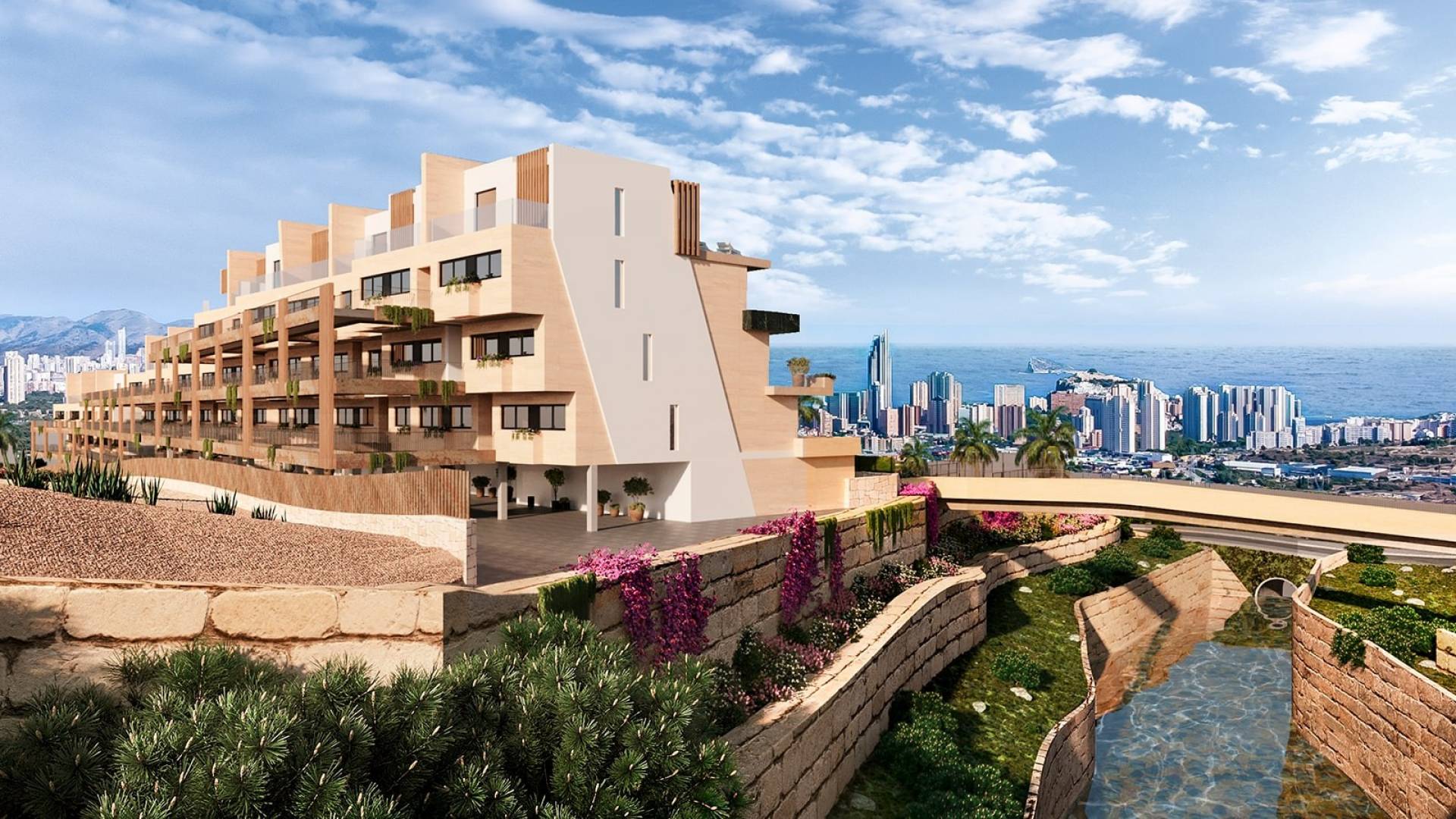 Nieuw gebouw - Appartement  Plat - Finestrat - Finestrat Urbanizaciones