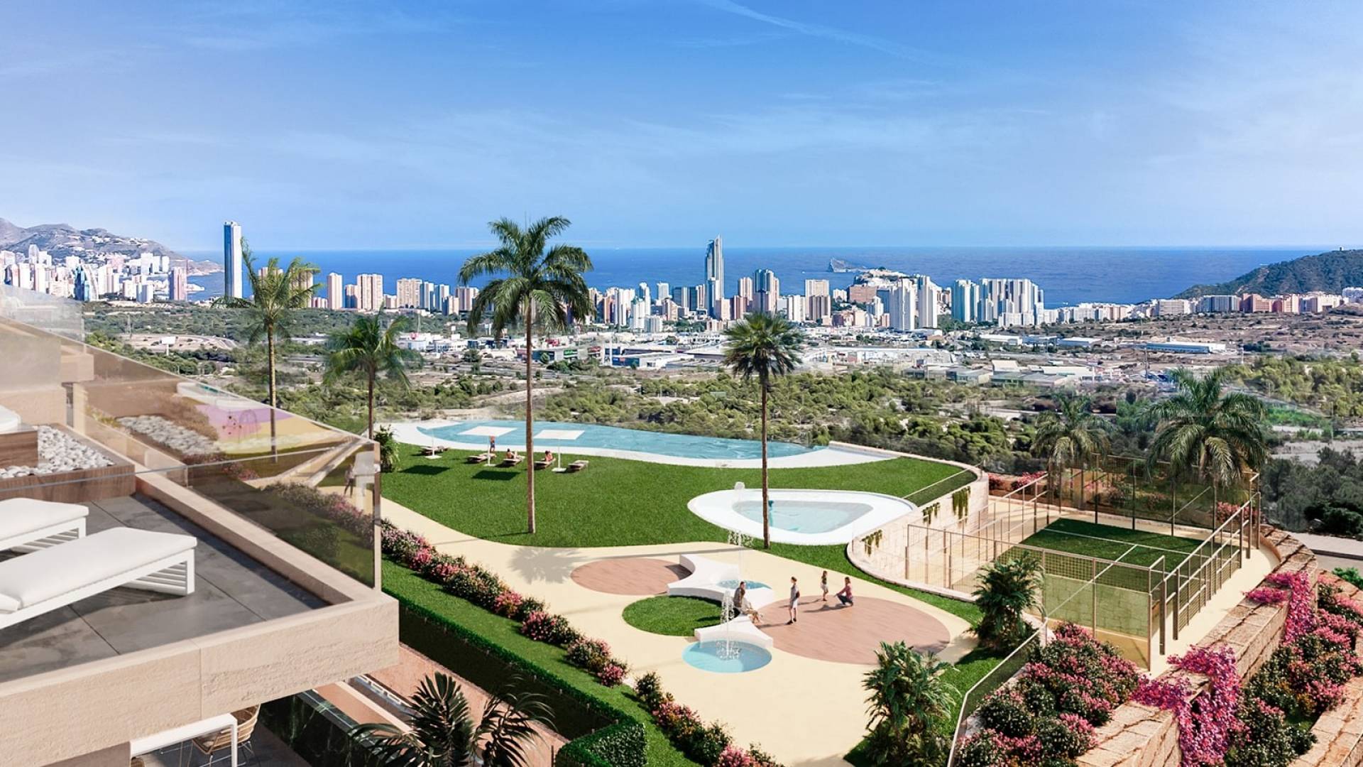 Nieuw gebouw - Appartement  Plat - Finestrat - Finestrat Urbanizaciones