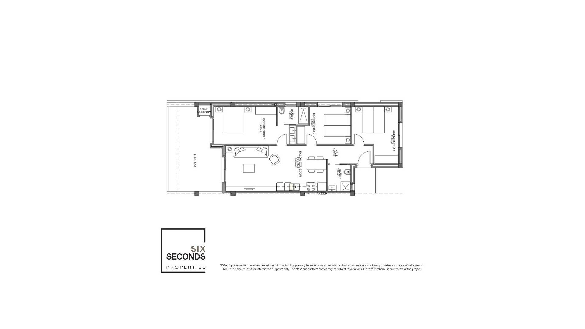 Nieuw gebouw - Appartement  Plat - Guardamar del Segura