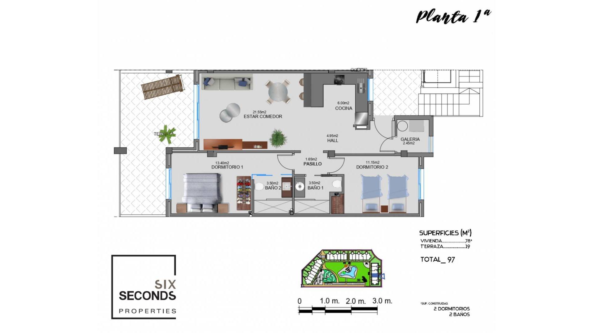 Nieuw gebouw - Appartement  Plat - Guardamar del Segura - 