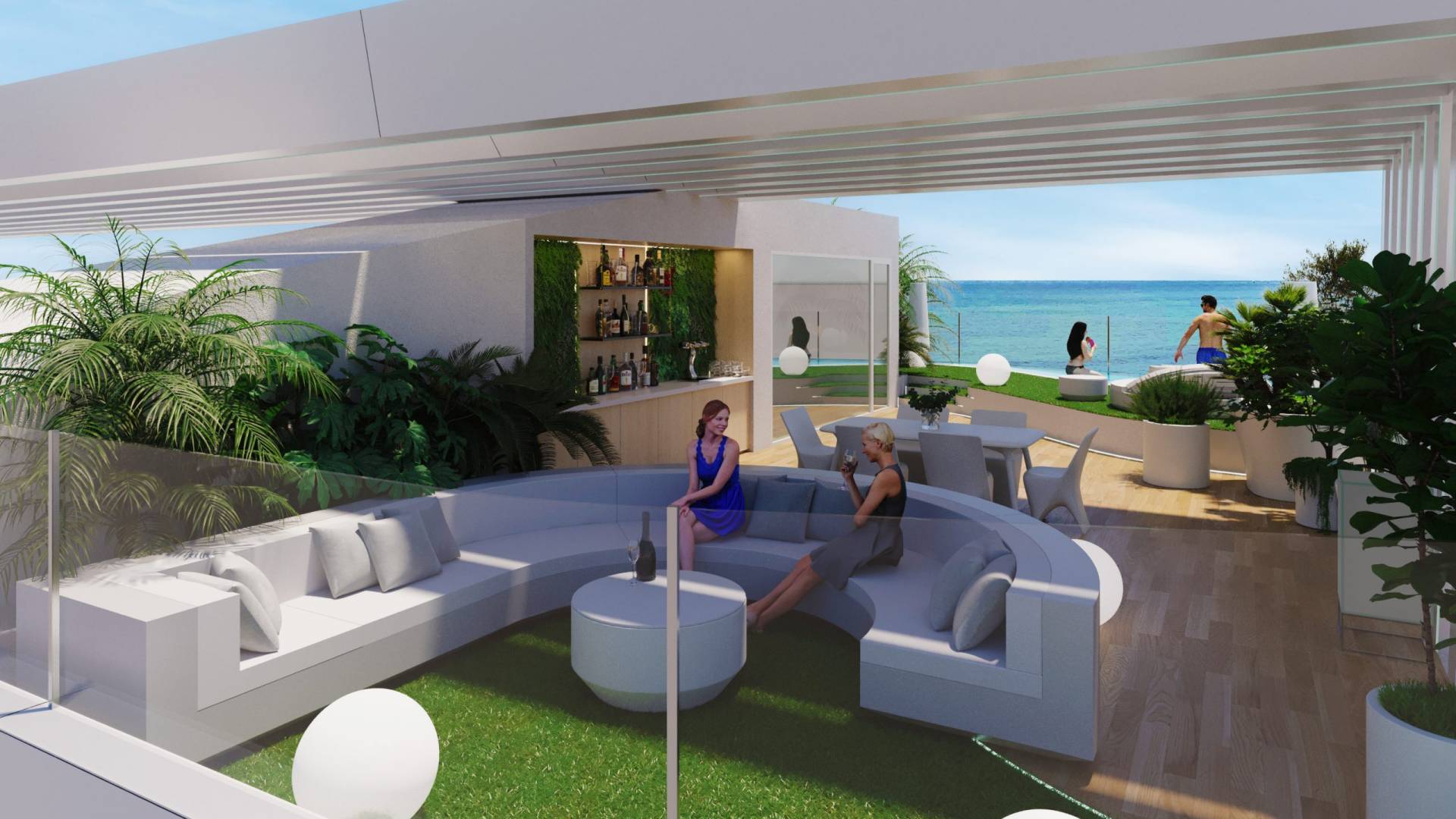 Nieuw gebouw - Appartement - Plat - La Manga del Mar Menor - 