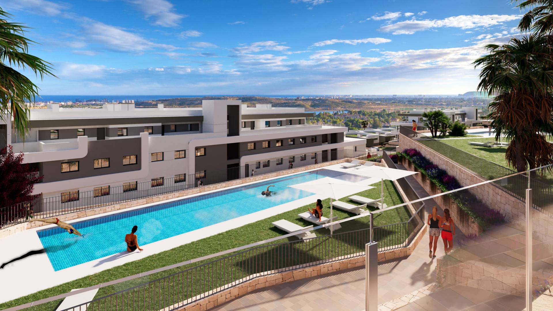 Nieuw gebouw - Appartement  Plat - Muchamiel - Mutxamel