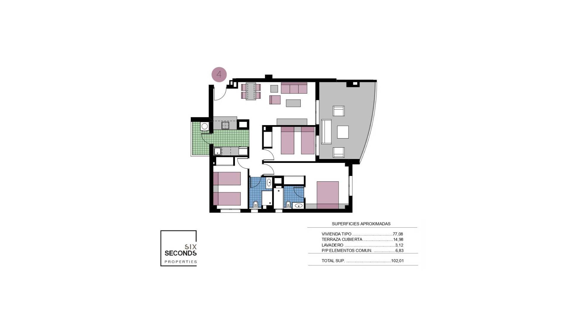 Nieuw gebouw - Appartement - Plat - Orihuela Costa - Mil Palmeras