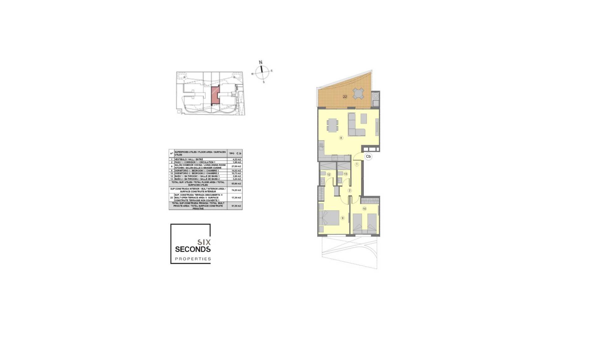 Nieuw gebouw - Appartement  Plat - Orihuela Costa - Punta Prima