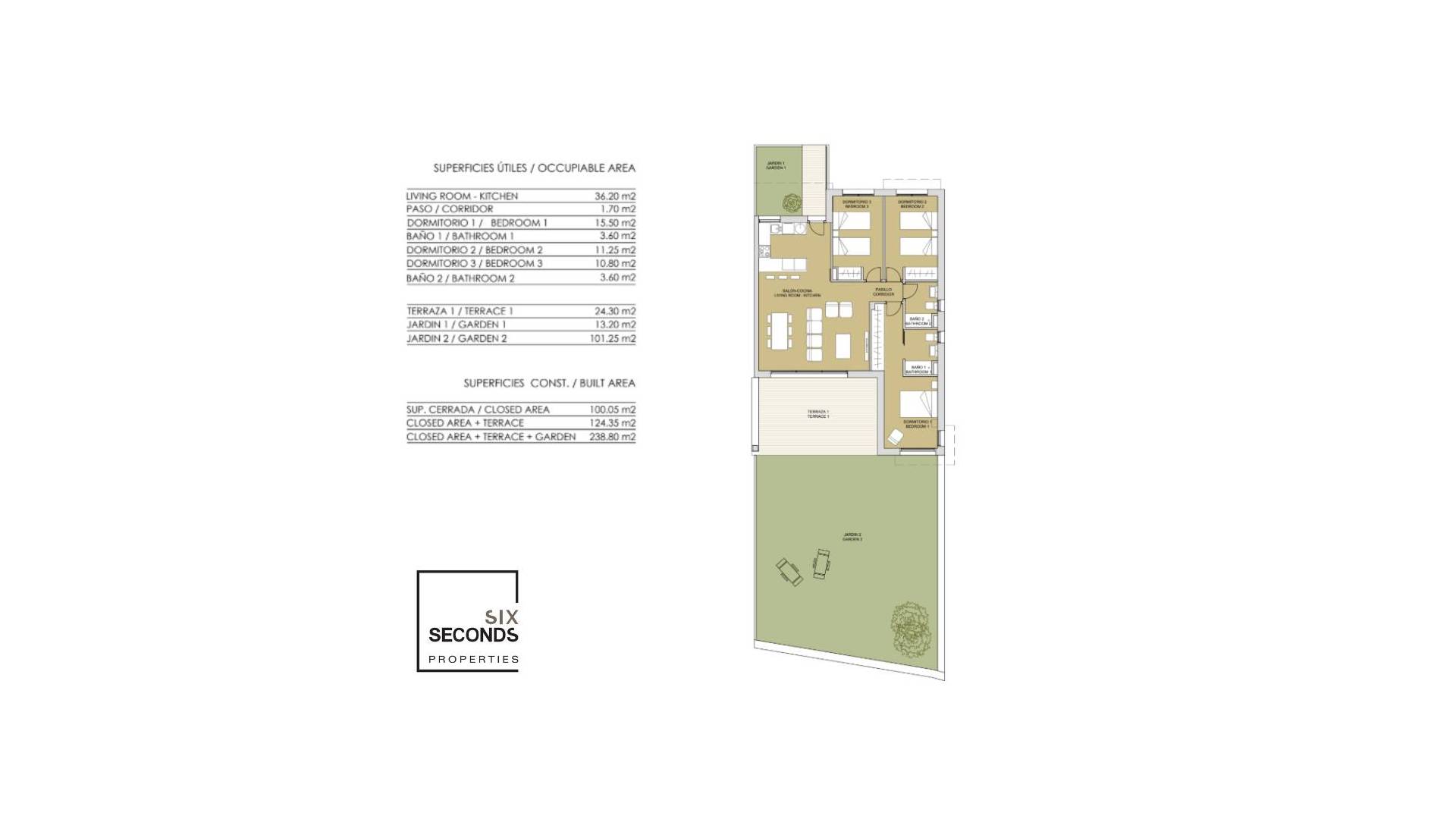 Nieuw gebouw - Appartement - Plat - Pilar de la Horadada - 