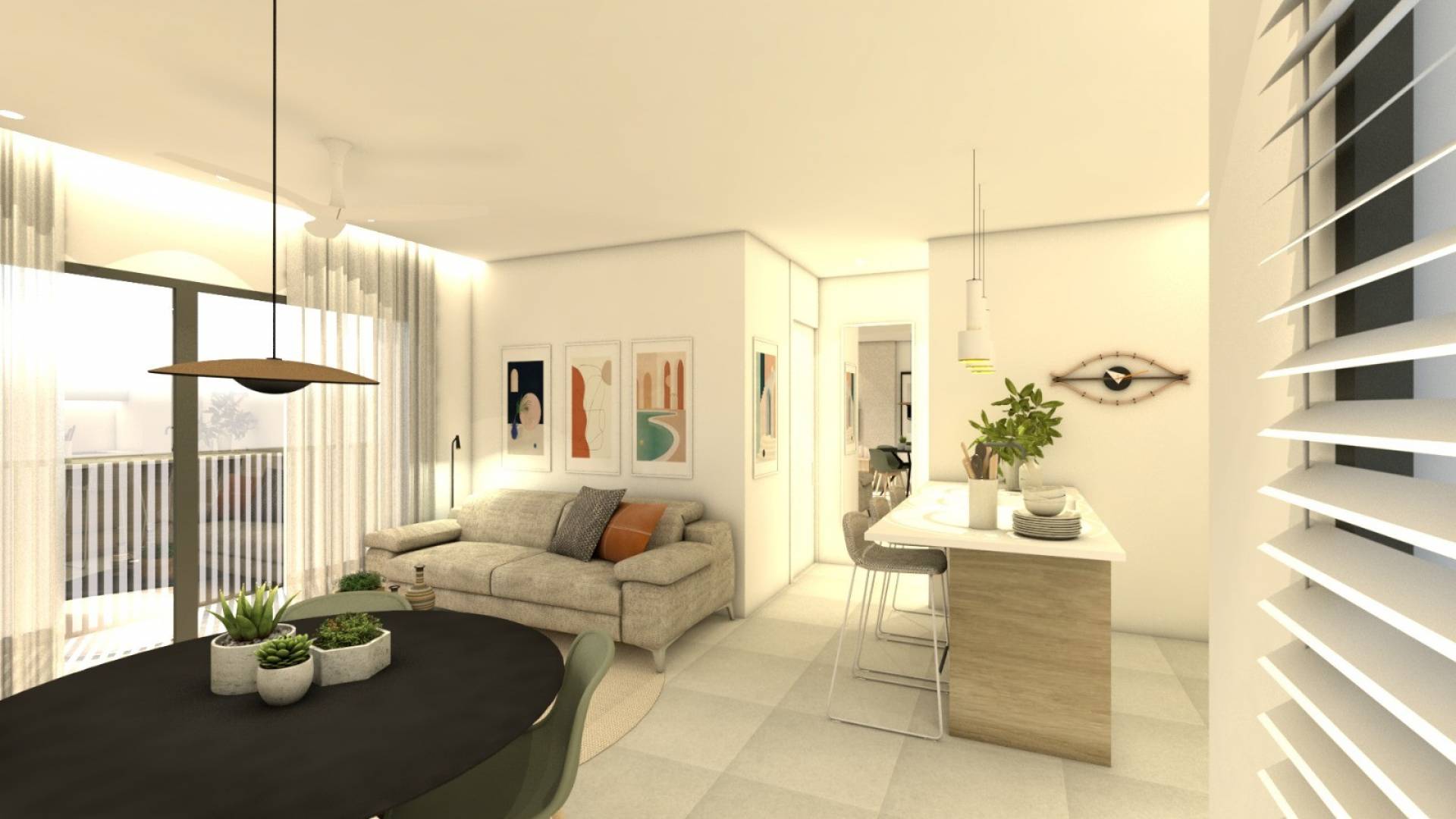 Nieuw gebouw - Appartement  Plat - San Javier - 
