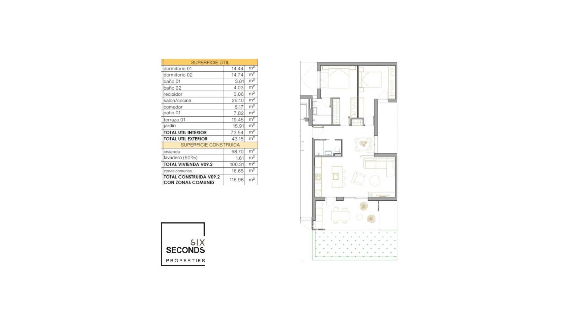 Nieuw gebouw - Appartement - Plat - San Pedro del Pinatar - San Pedro de Pinatar