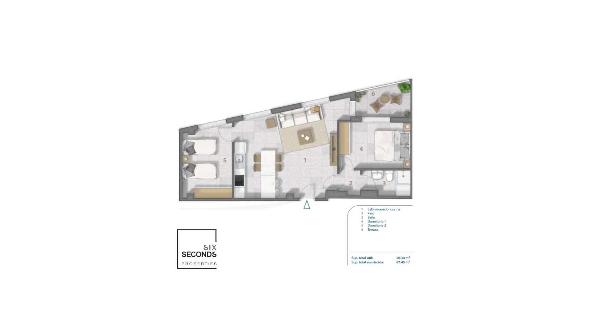 Nieuw gebouw - Appartement - Plat - San Pedro del Pinatar - 