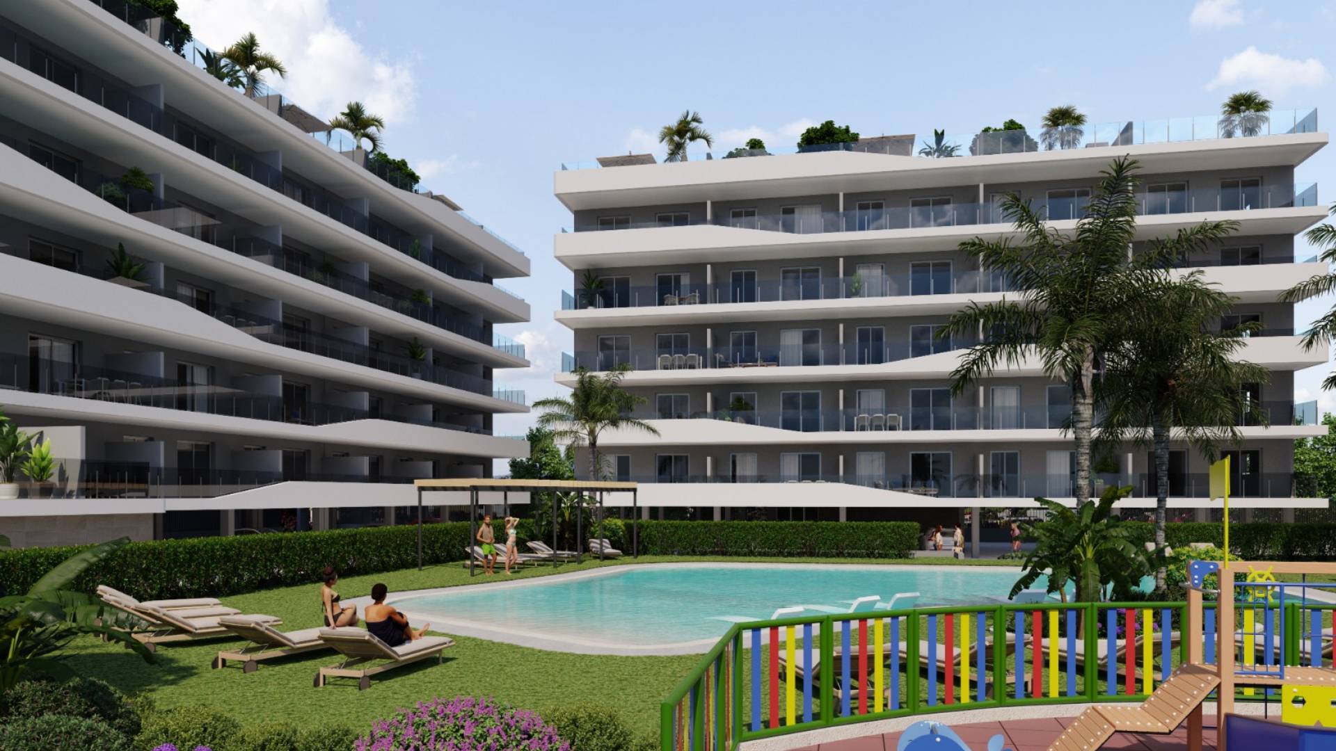 Nieuw gebouw - Appartement  Plat - Santa Pola
