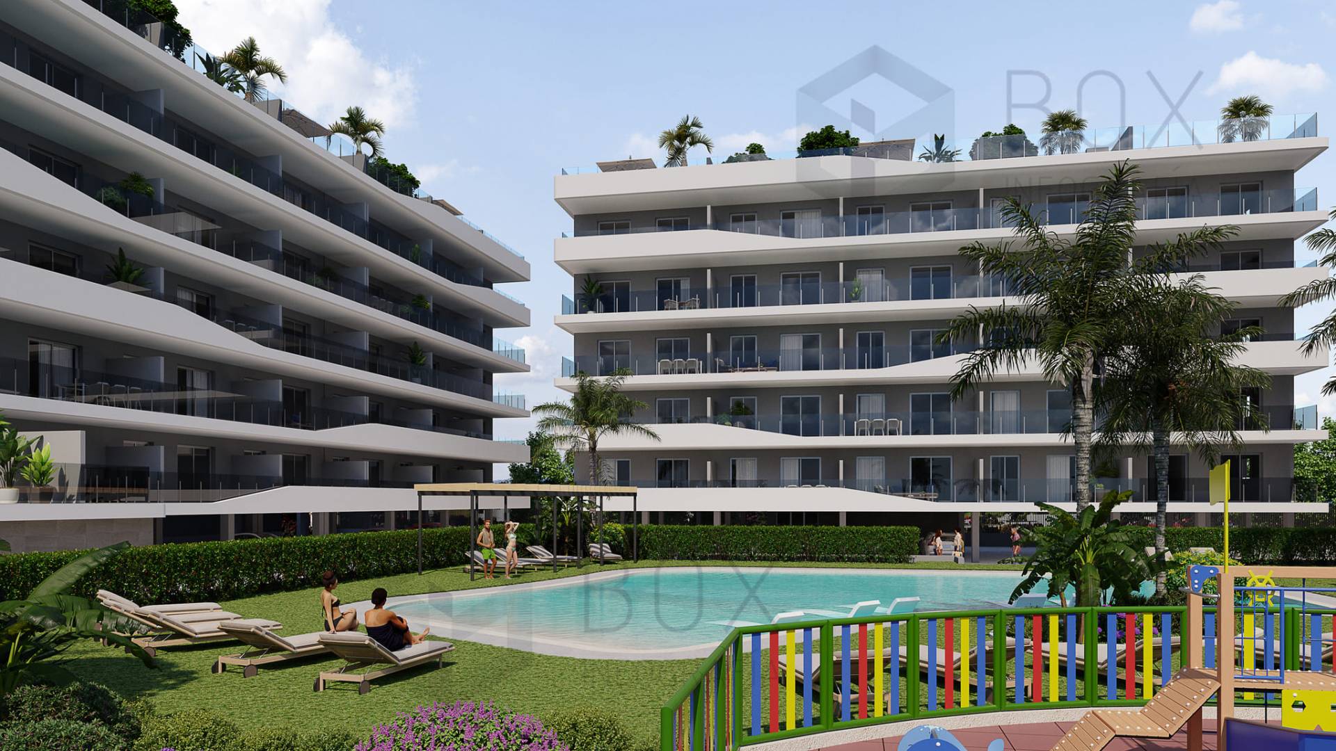 Nieuw gebouw - Appartement  Plat - Santa Pola
