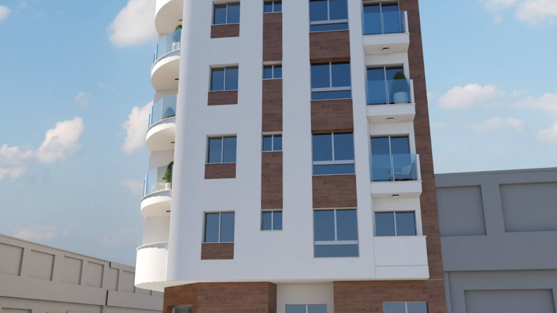 Nieuw gebouw - Appartement - Plat - Torrevieja - Centro